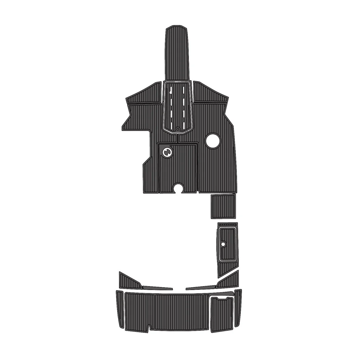 2015 Four Winns 210 - Custom EVA Foam Marine Flooring Kit - HXBYX