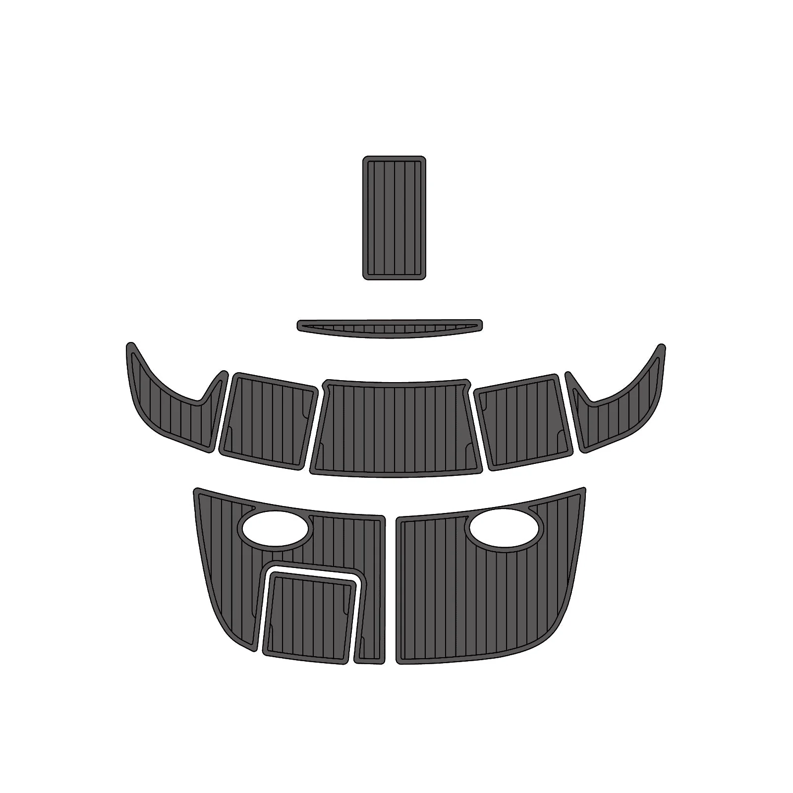 2007 | Sea Ray | 290 SS – Custom EVA Foam Marine Flooring Kit - HXBYX