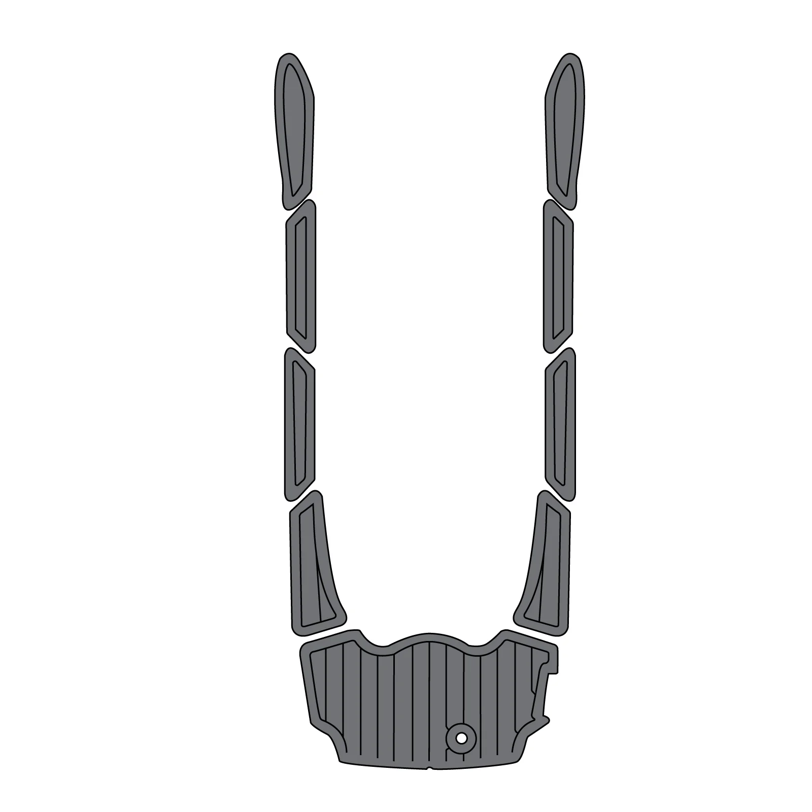 2015-2016 Yamaha V1 - Custom EVA Foam Jet Ski Mats Kit - HXBYX