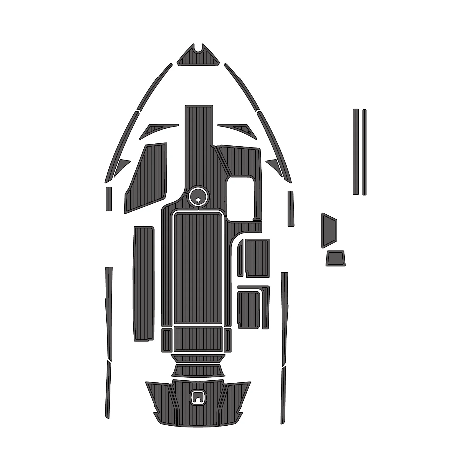 2015-2017 Axis T23 – Custom EVA Foam Marine Flooring Kit - HXBYX