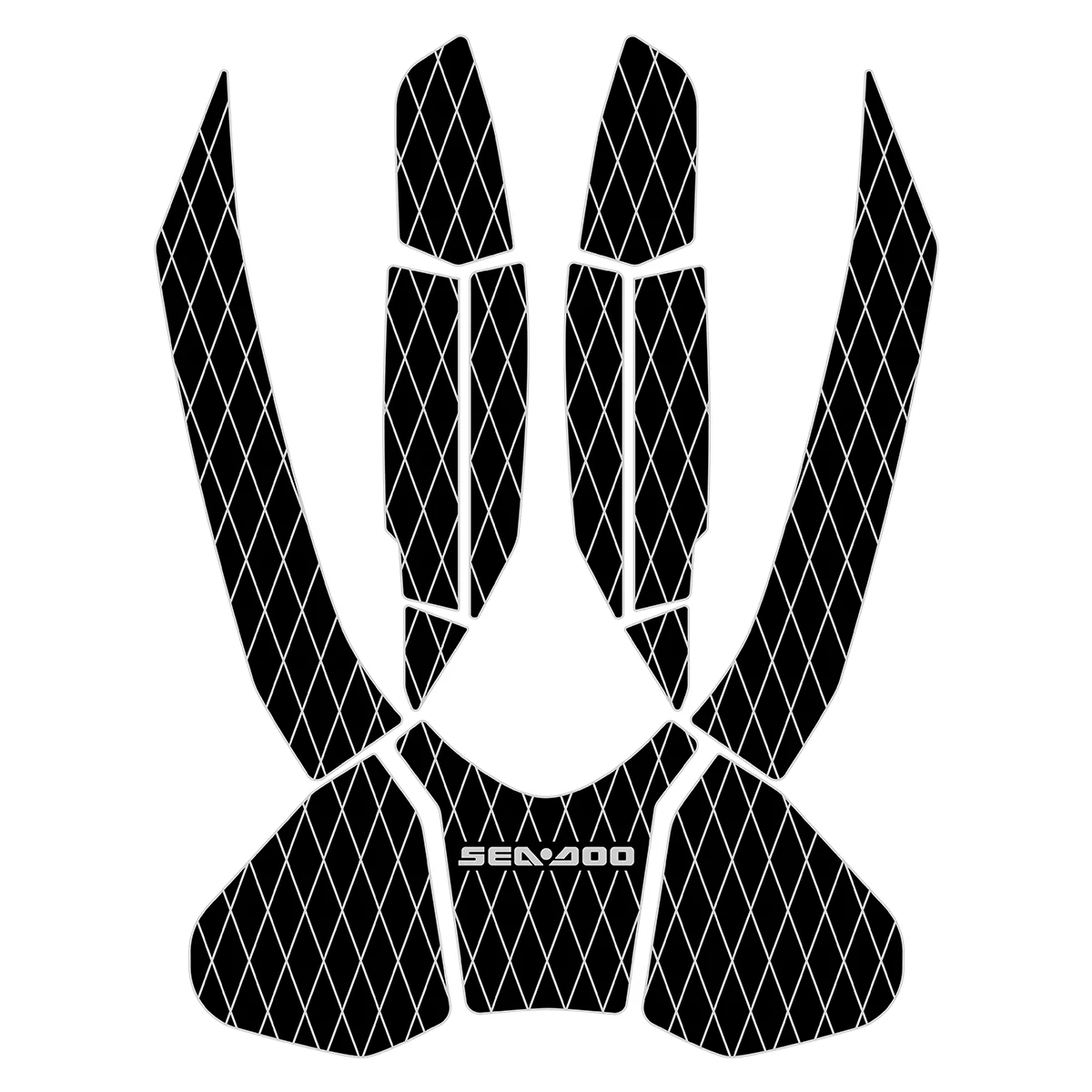 2016-2017 Sea-Doo Wake Pro 215 - Custom EVA Foam Jet Ski Deck Mats Kit - HXBYX