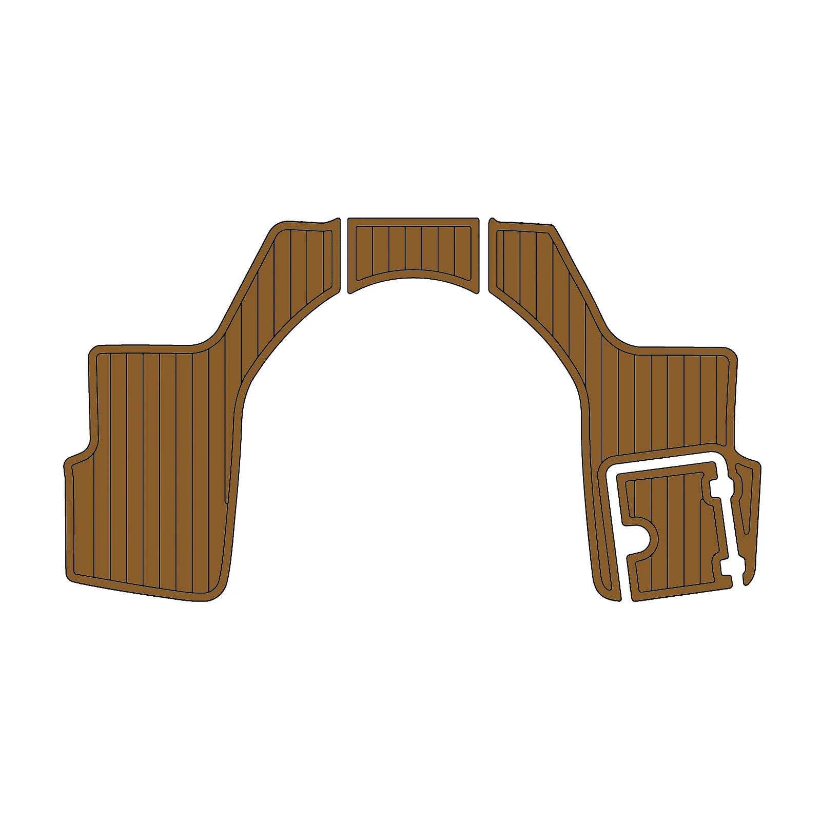 2017 | Chaparral | Suncoast - Custom EVA Foam Marine Flooring Kit - HXBYX