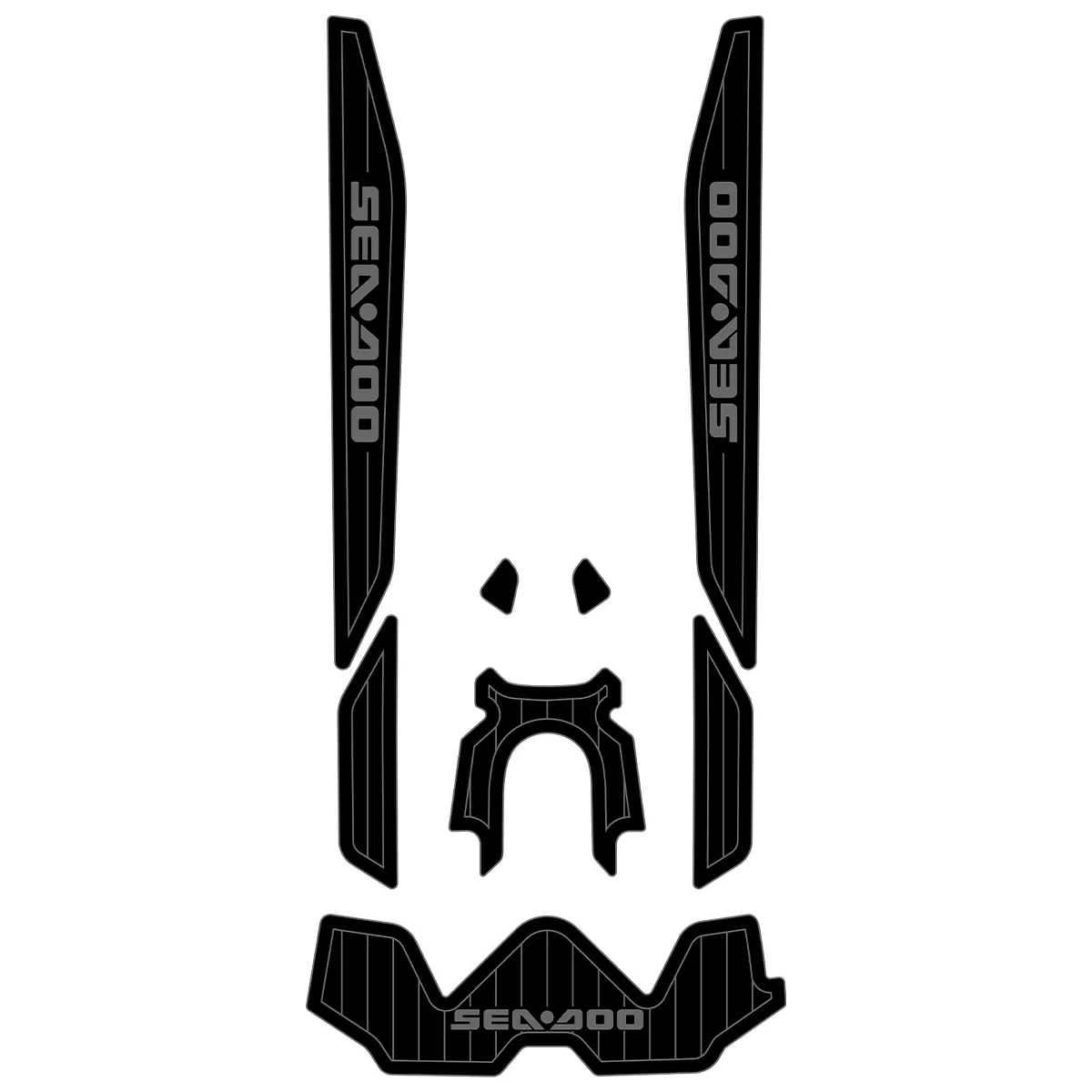 2019-2024 Sea-Doo GTX 230 & 300 - Custom EVA Foam Jet Ski Deck Mats Kit - HXBYX