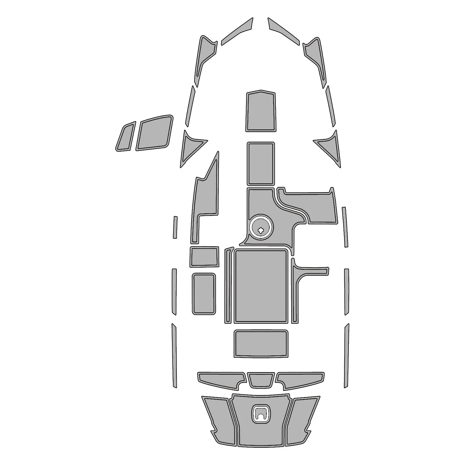 2016–2017 Axis A20 – Custom EVA Foam Marine Flooring Kit - HXBYX