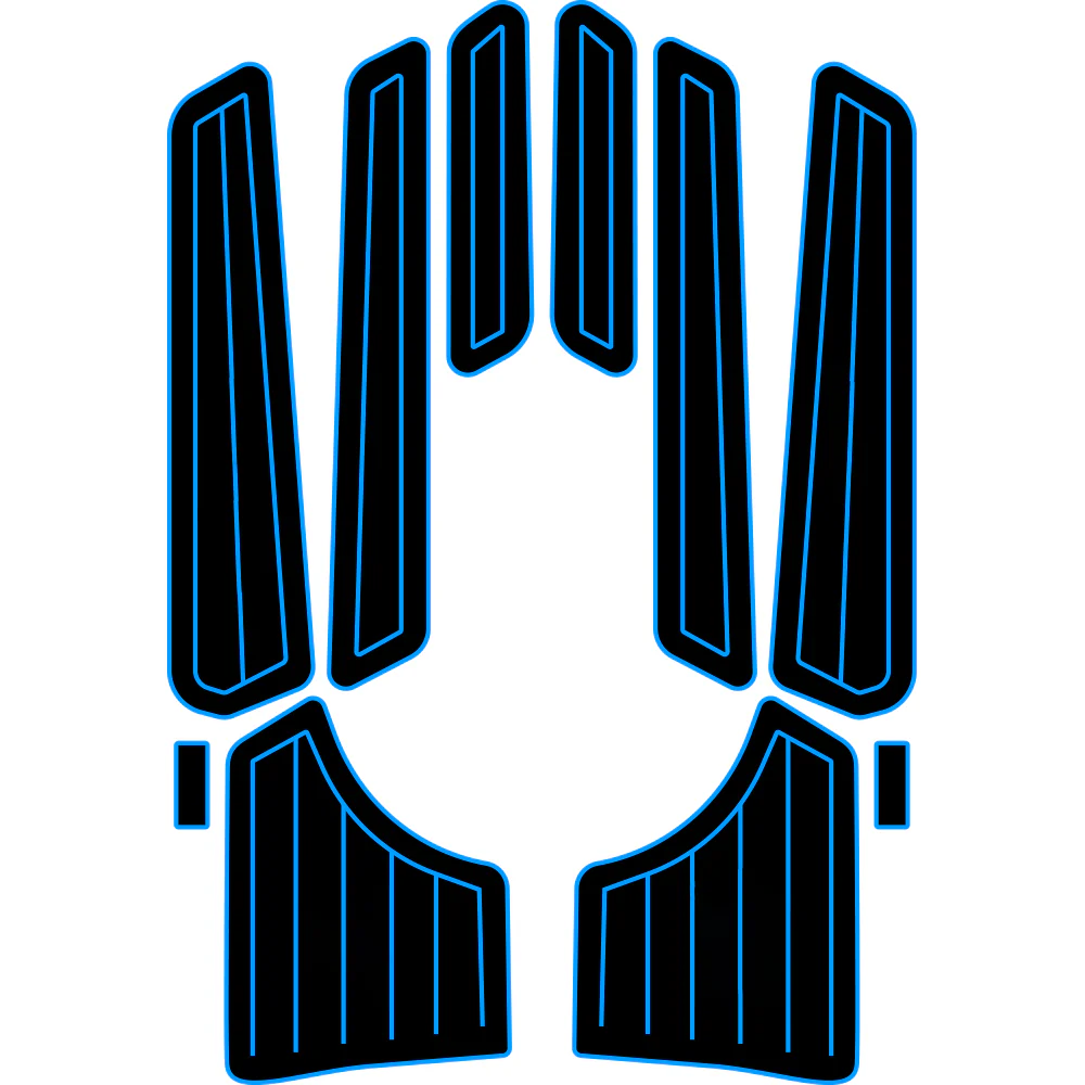 1999-2004 Yamaha XL800 / XLT 800 - Custom EVA Foam Jet Ski Mats Kit - HXBYX