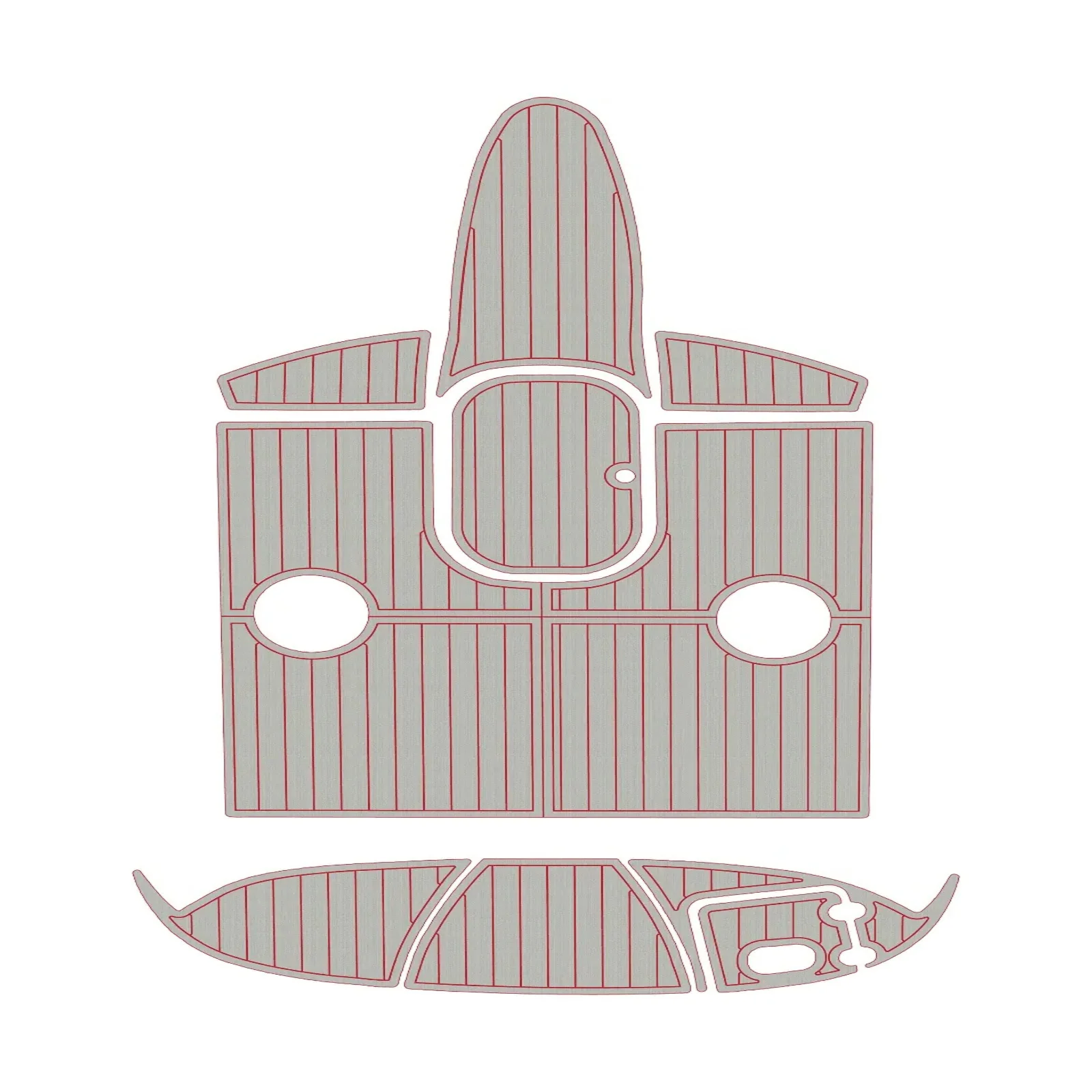 2005-2008 Four Winns H200 – Durable EVA Foam Boat Decking Kit - HXBYX