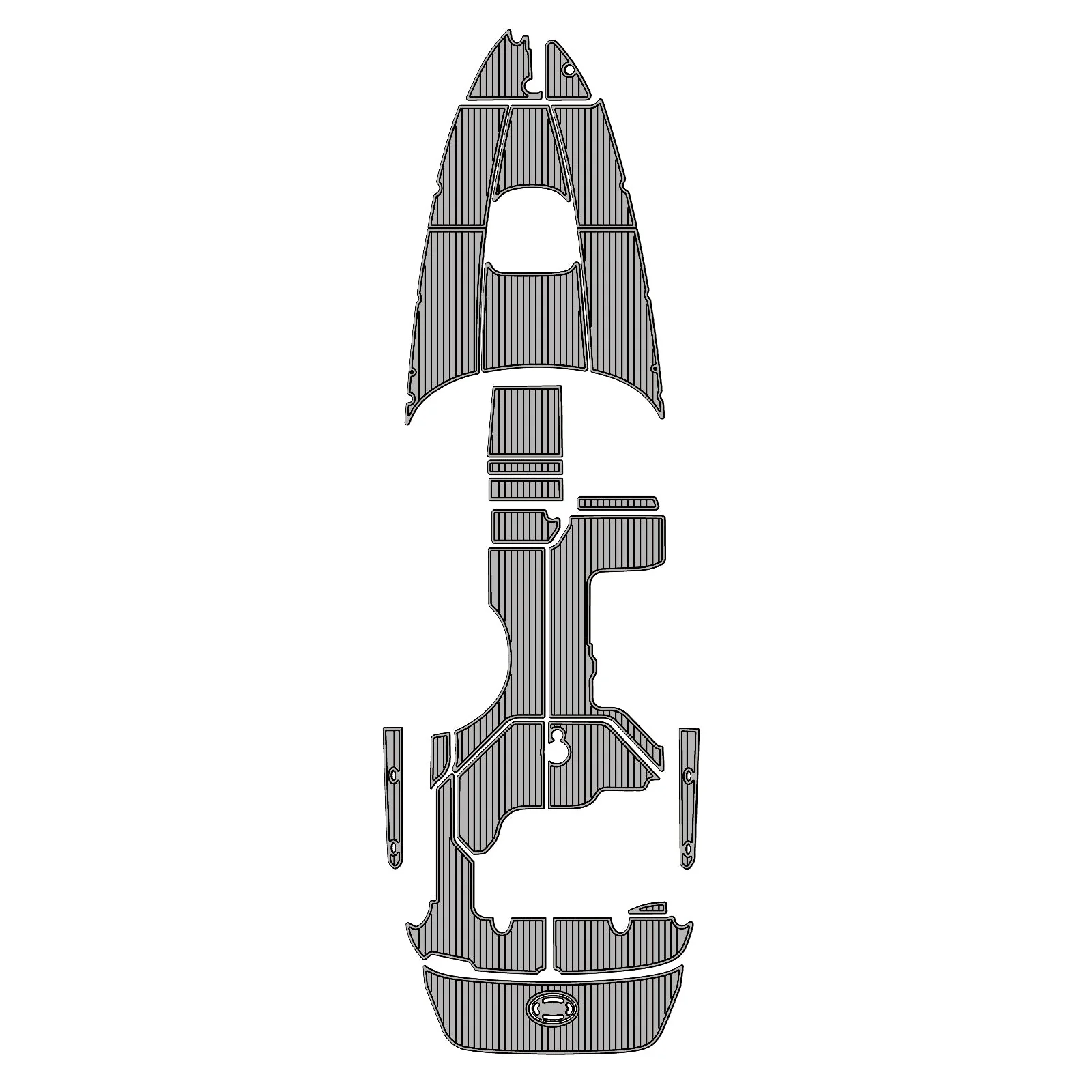 2007 | Sea Ray | Sundancer 260 – Custom EVA Foam Marine Flooring Kit - HXBYX