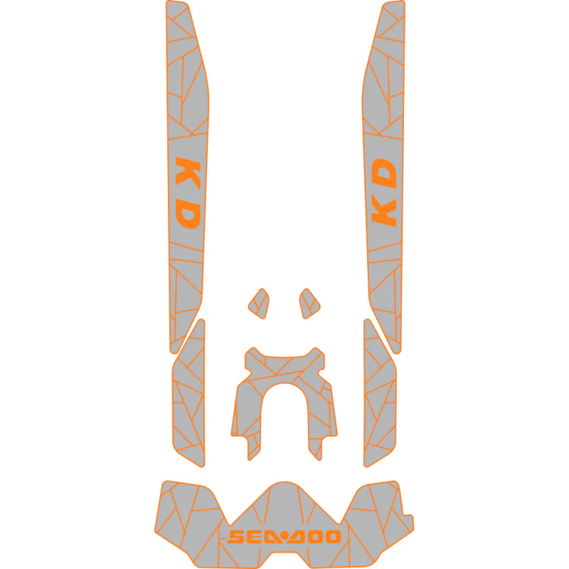 2025 Sea-Doo GTX - Custom EVA Foam Jet Ski Mats Kit - HXBYX