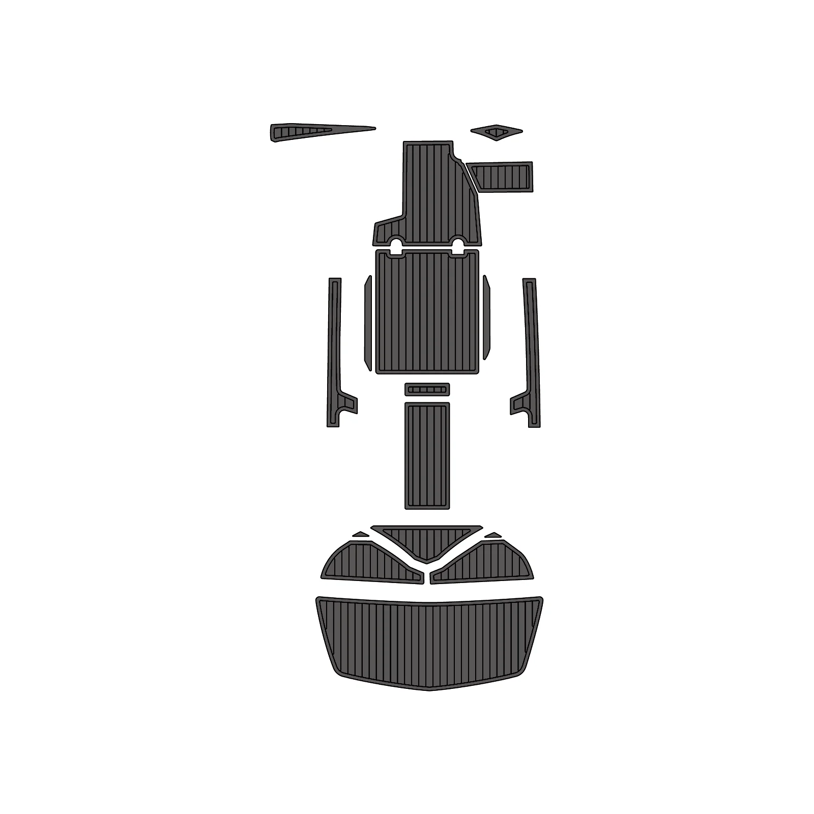 2012-2018 Tige Z1 – Custom EVA Foam Marine Flooring Kit - HXBYX