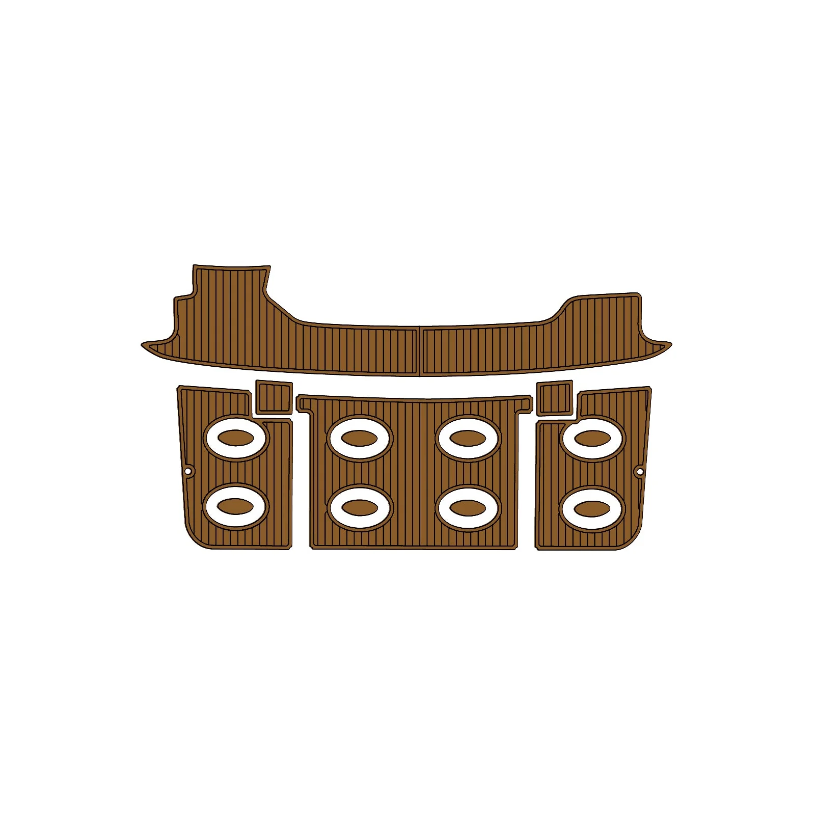 1999 | Sea Ray | 400 – Custom EVA Foam Marine Flooring Kit - HXBYX