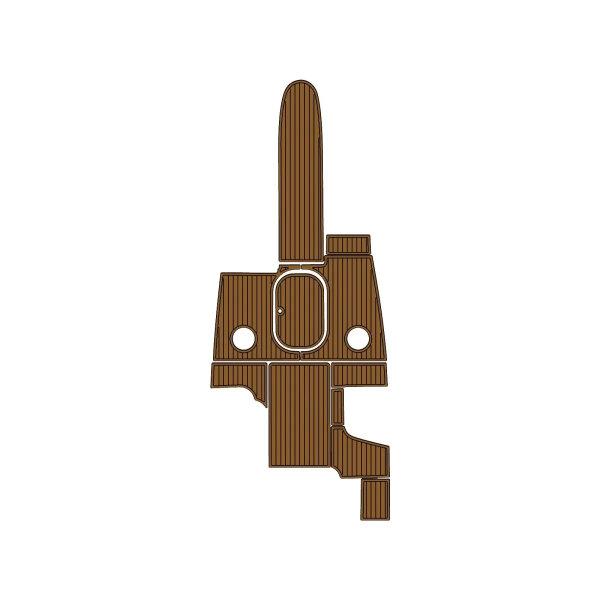 2001 Four Winns Horizon 230 - Factory Direct EVA Foam Marine Decking Kit - HXBYX