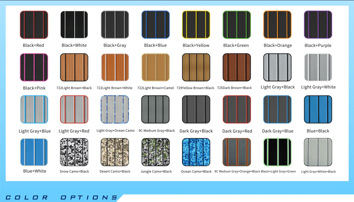 2007 | Sea Ray | 270 SLX – Custom EVA Foam Marine Flooring Kit - HXBYX