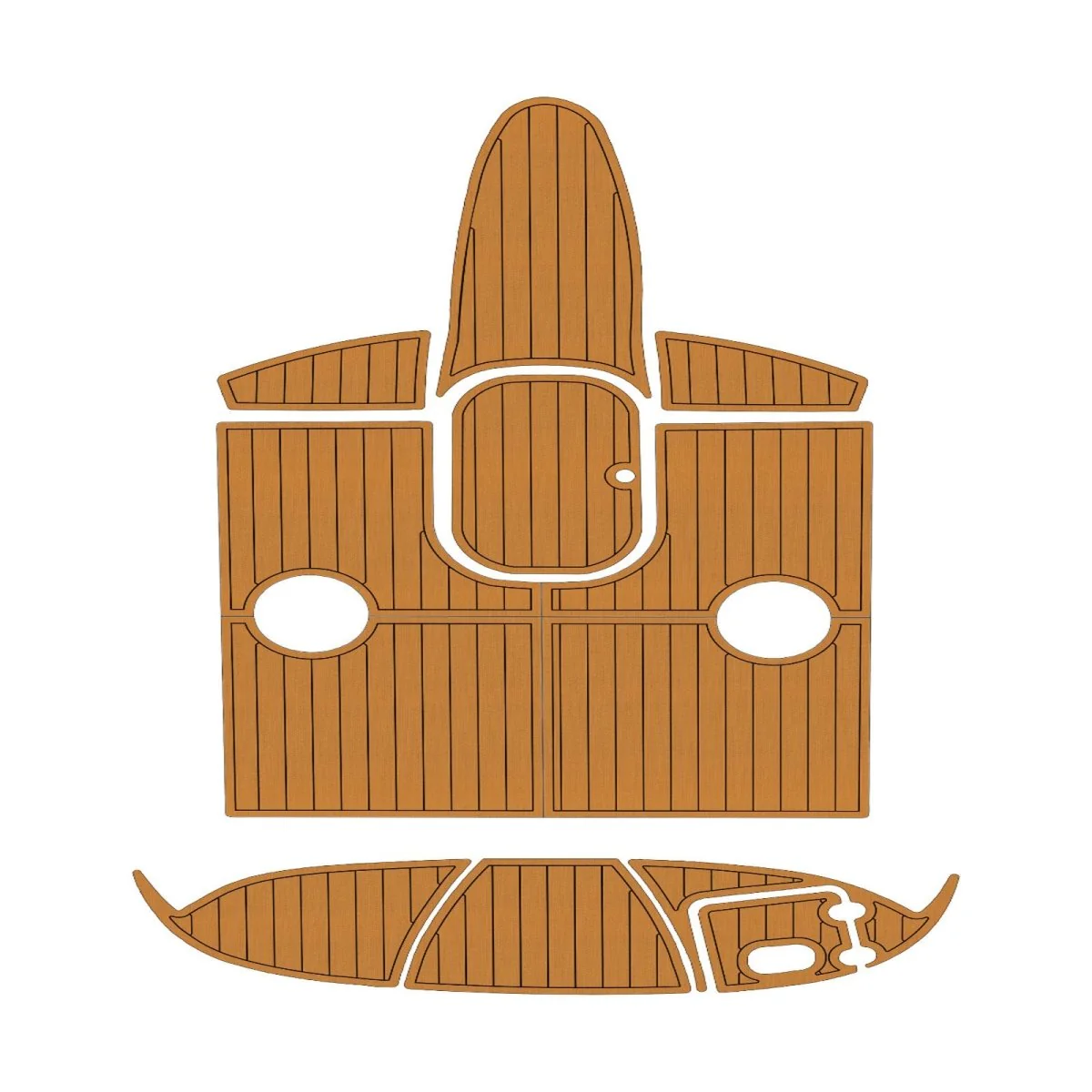 2005-2008 Four Winns H200 – Durable EVA Foam Boat Decking Kit - HXBYX