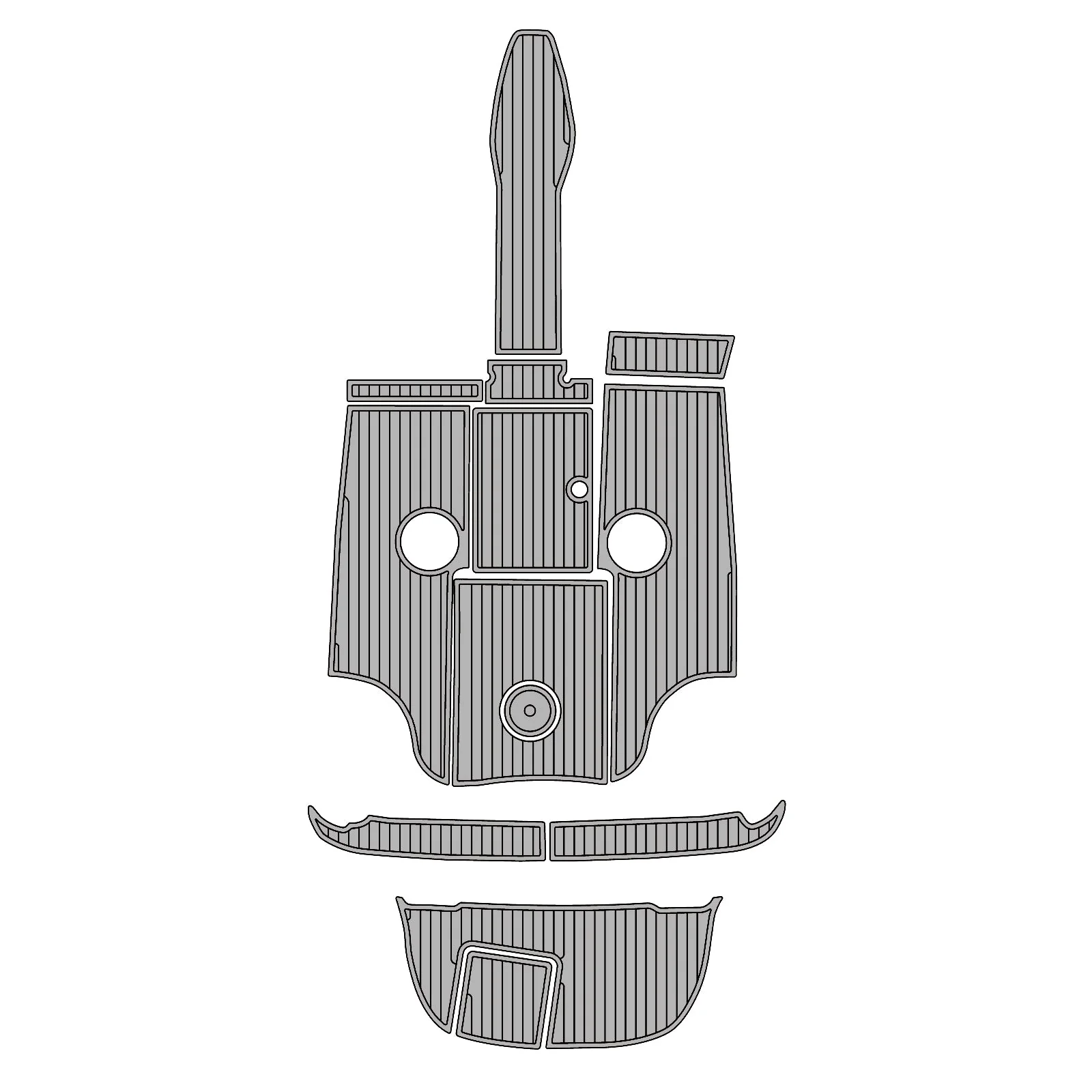 2001 | Sea Ray | 230 BR – Custom EVA Foam Marine Flooring Kit - HXBYX