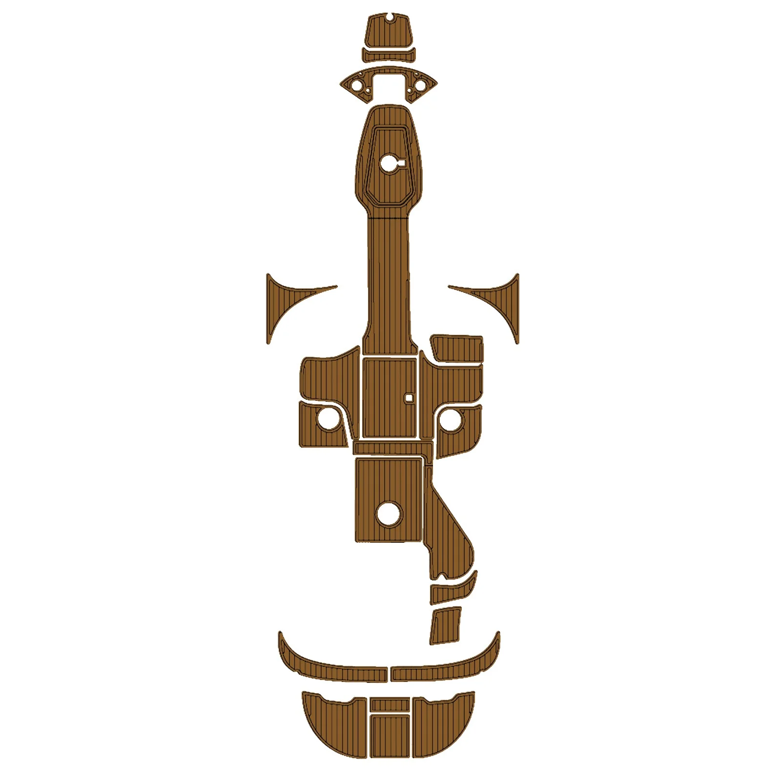 2004 | Sea Ray | 240 – Custom EVA Foam Marine Flooring Kit - HXBYX