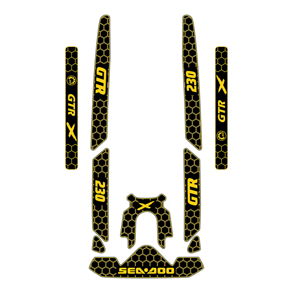 2020-2025 Sea-Doo GTR 230 - Custom EVA Foam Jet Ski Mats Kit - HXBYX