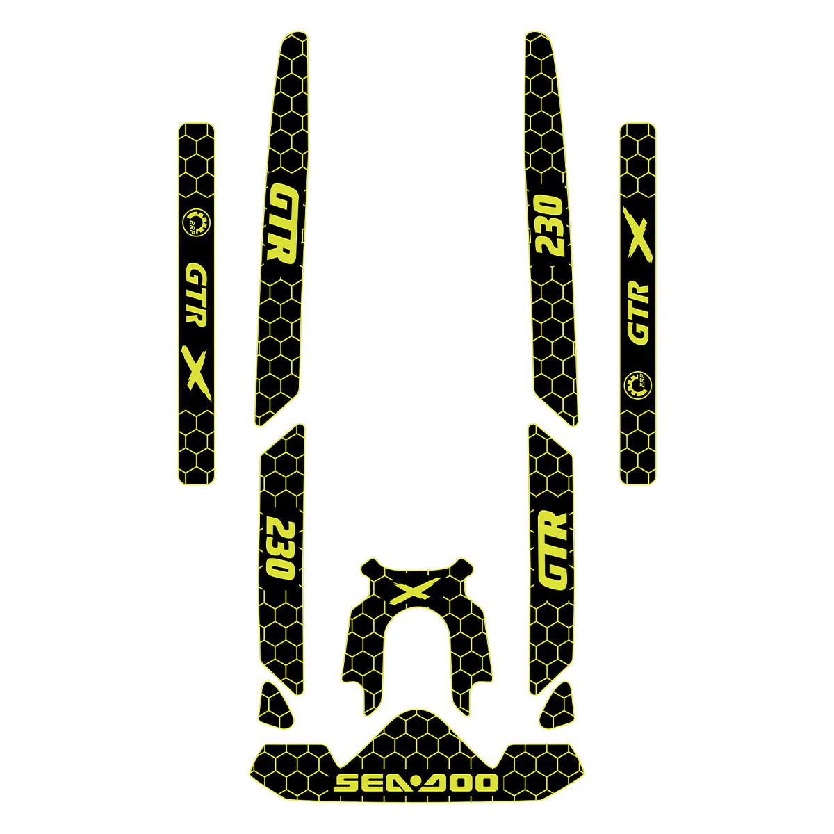 2020-2025 Sea-Doo GTR 230 - Custom EVA Foam Jet Ski Mats Kit - HXBYX