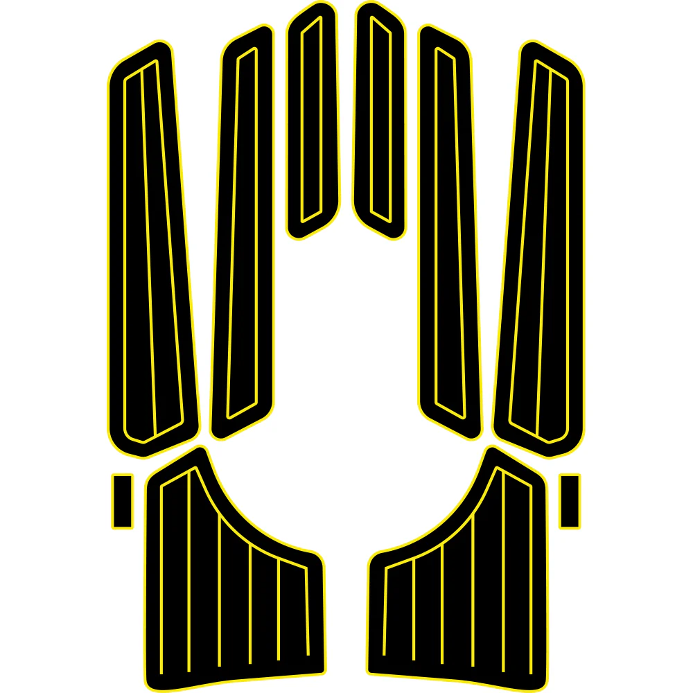 1999-2004 Yamaha XL800 / XLT 800 - Custom EVA Foam Jet Ski Mats Kit - HXBYX