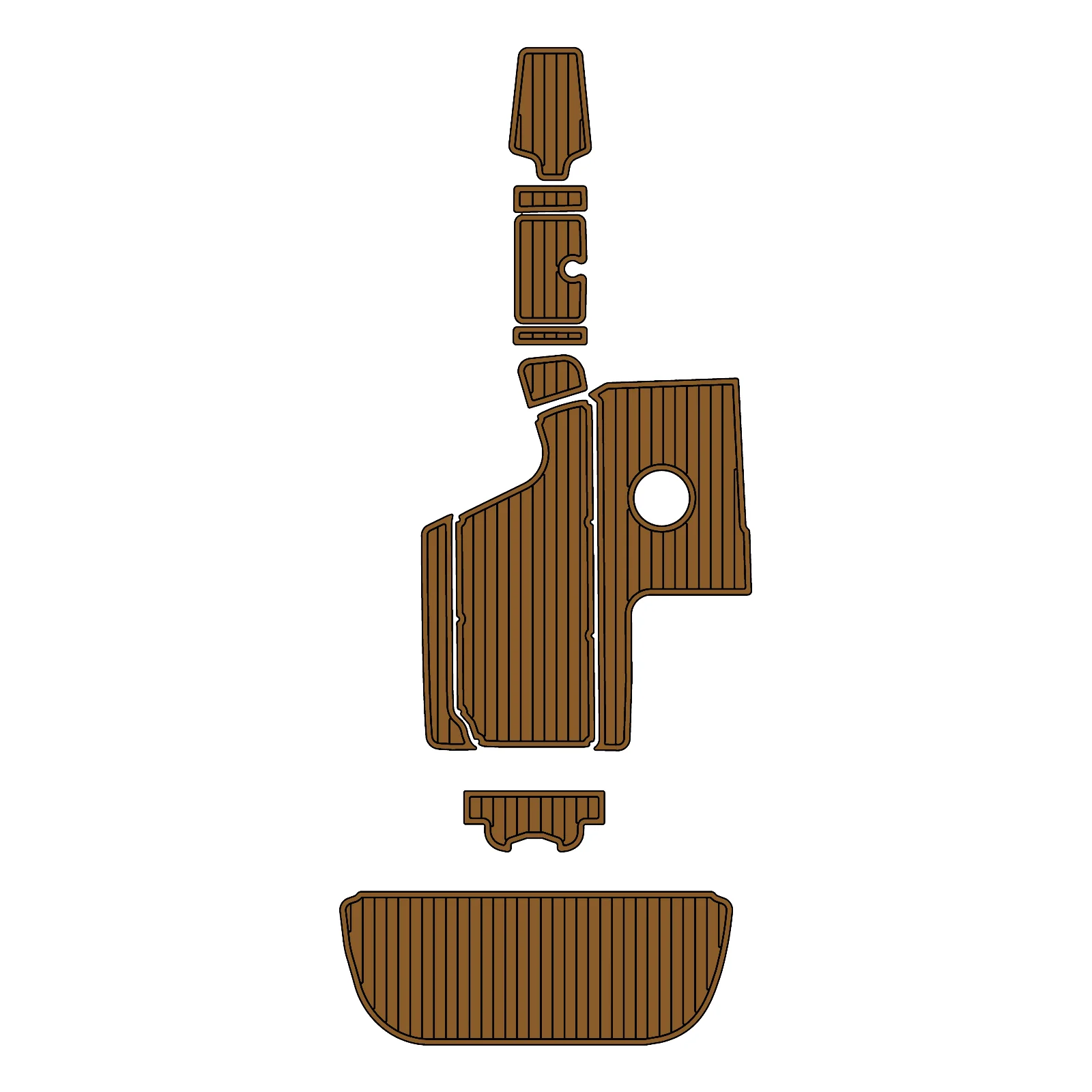 2013 Centurion Avalanche – Custom EVA Foam Boat Flooring Kit - HXBYX