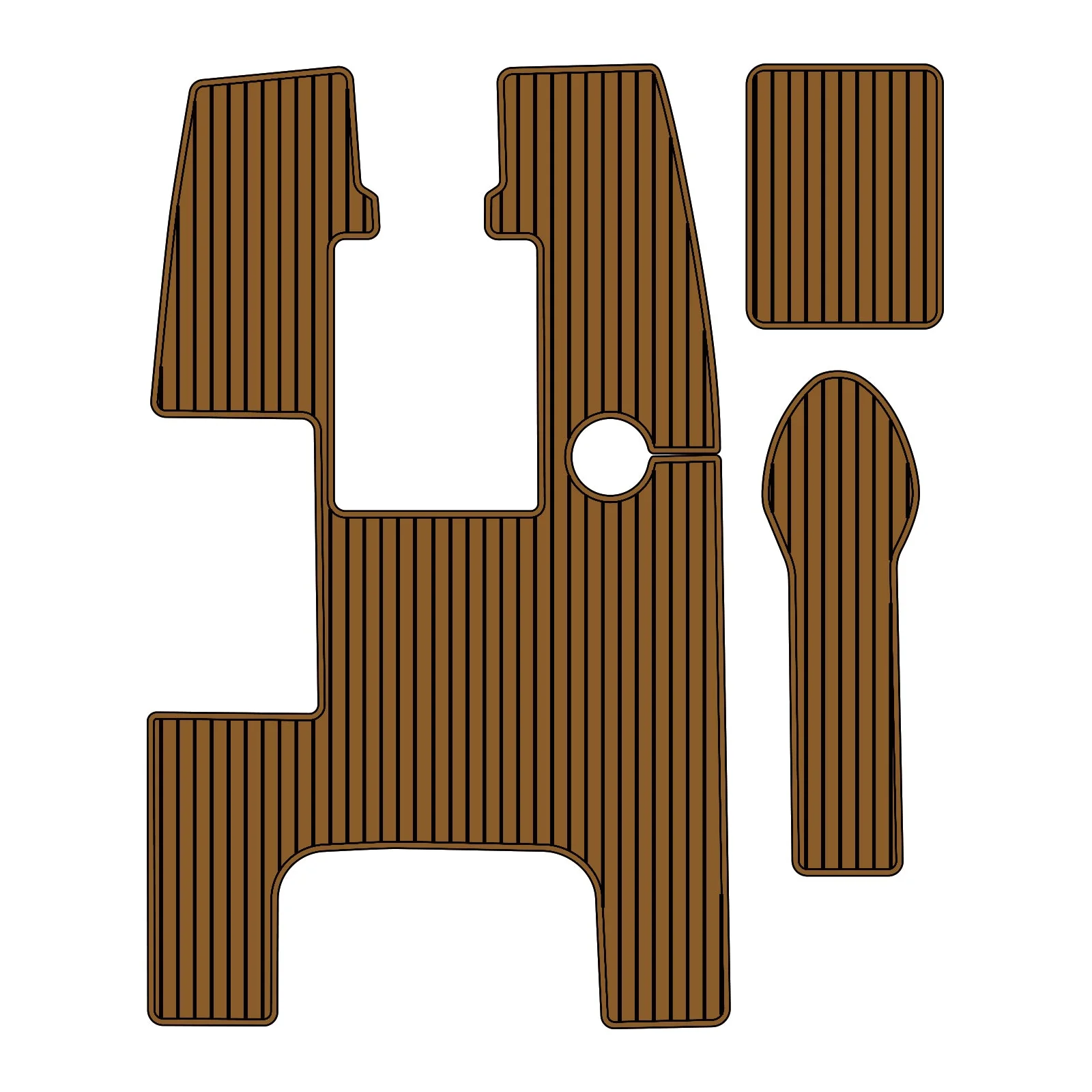 2007-2012 Sea Ray 205 – Custom EVA Foam Marine Flooring Kit - HXBYX