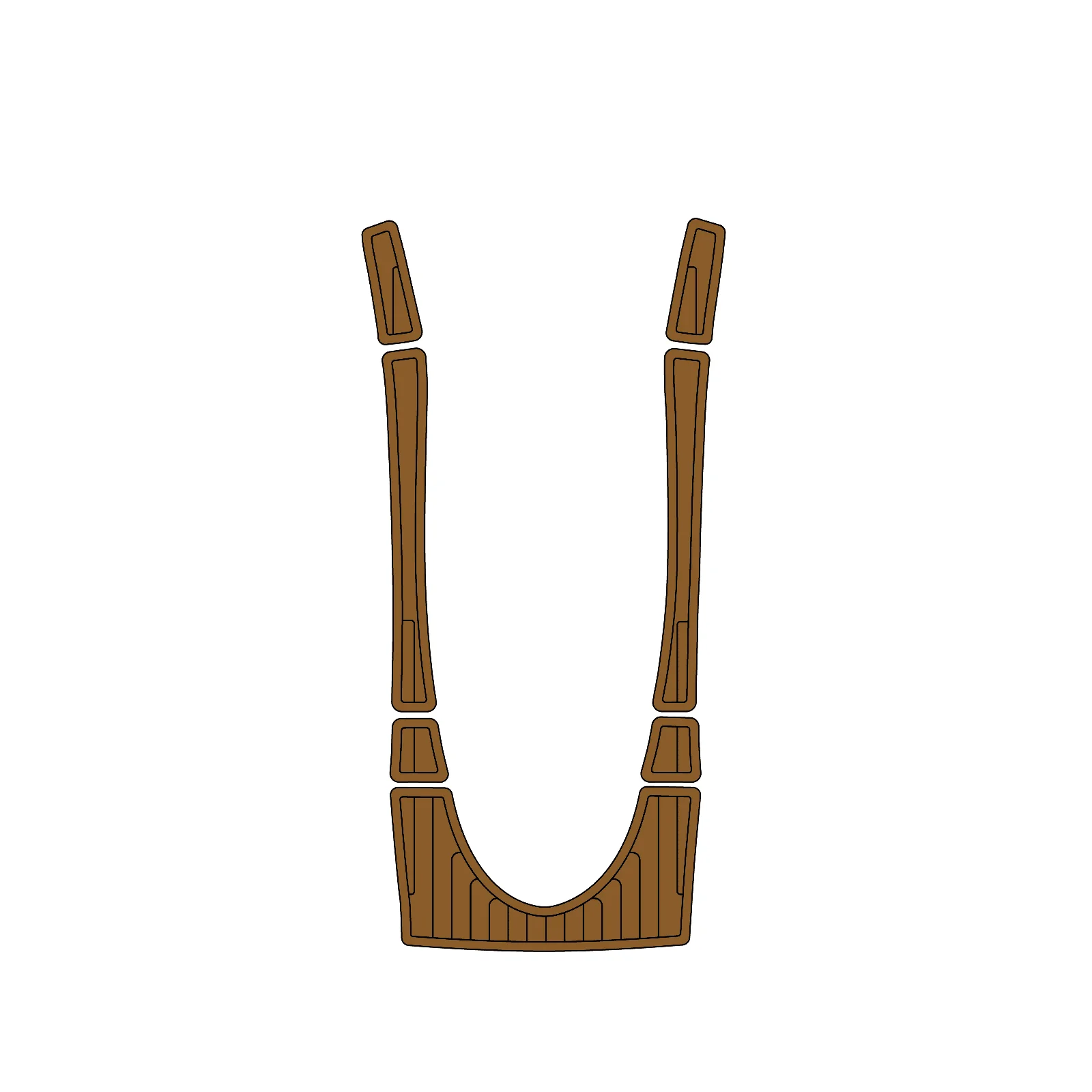 2004-2006 Sea-Doo RXP - Custom EVA Foam Jet Ski Deck Pads Kit - HXBYX