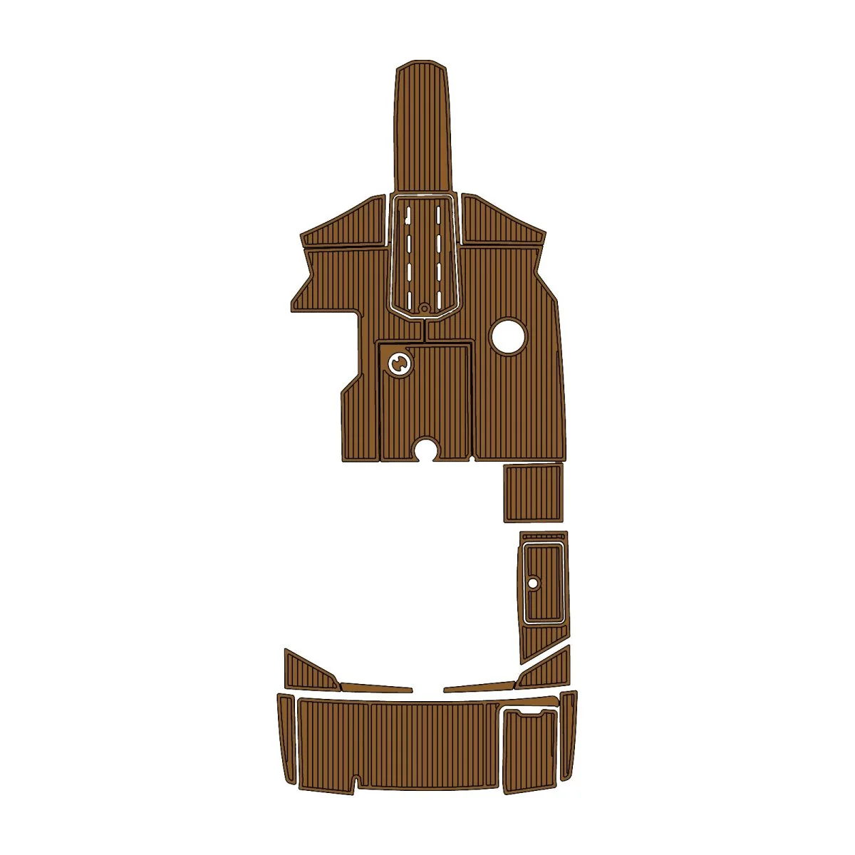 2015 Four Winns 210 - Custom EVA Foam Marine Flooring Kit - HXBYX