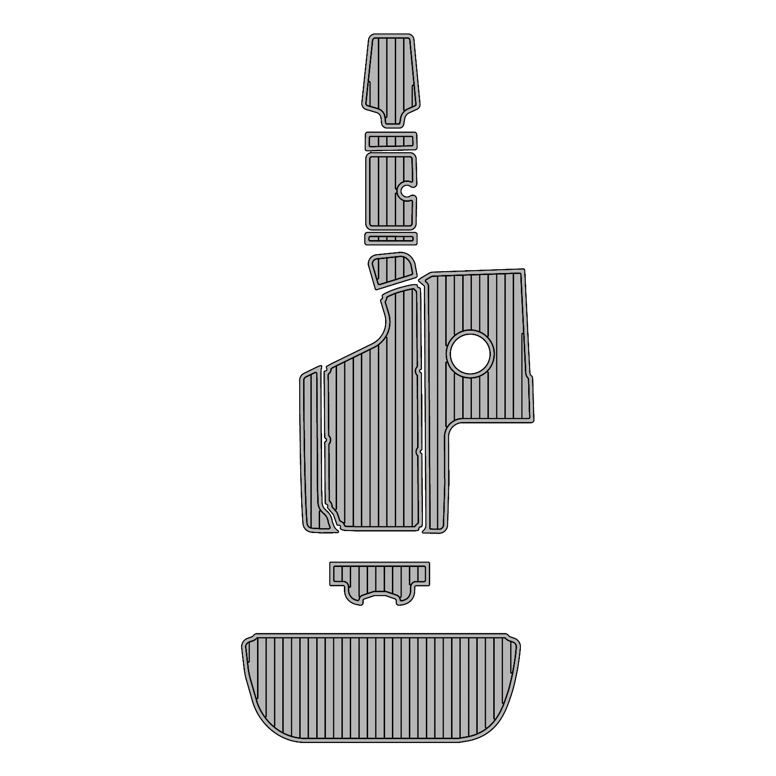 2013 Centurion Avalanche – Custom EVA Foam Boat Flooring Kit - HXBYX