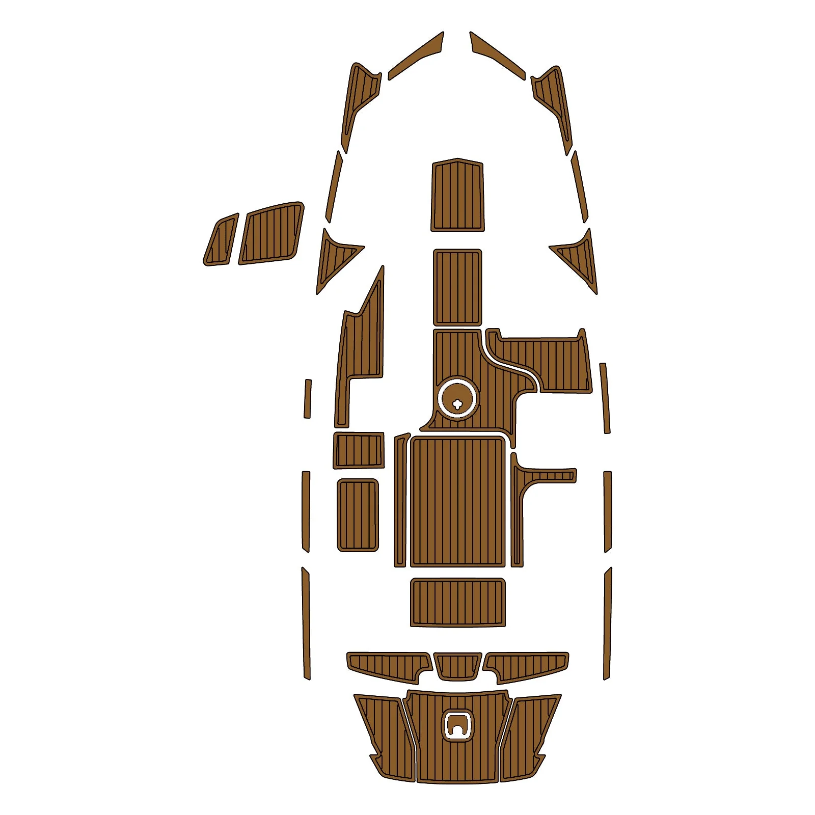 2016–2017 Axis A20 – Custom EVA Foam Marine Flooring Kit - HXBYX