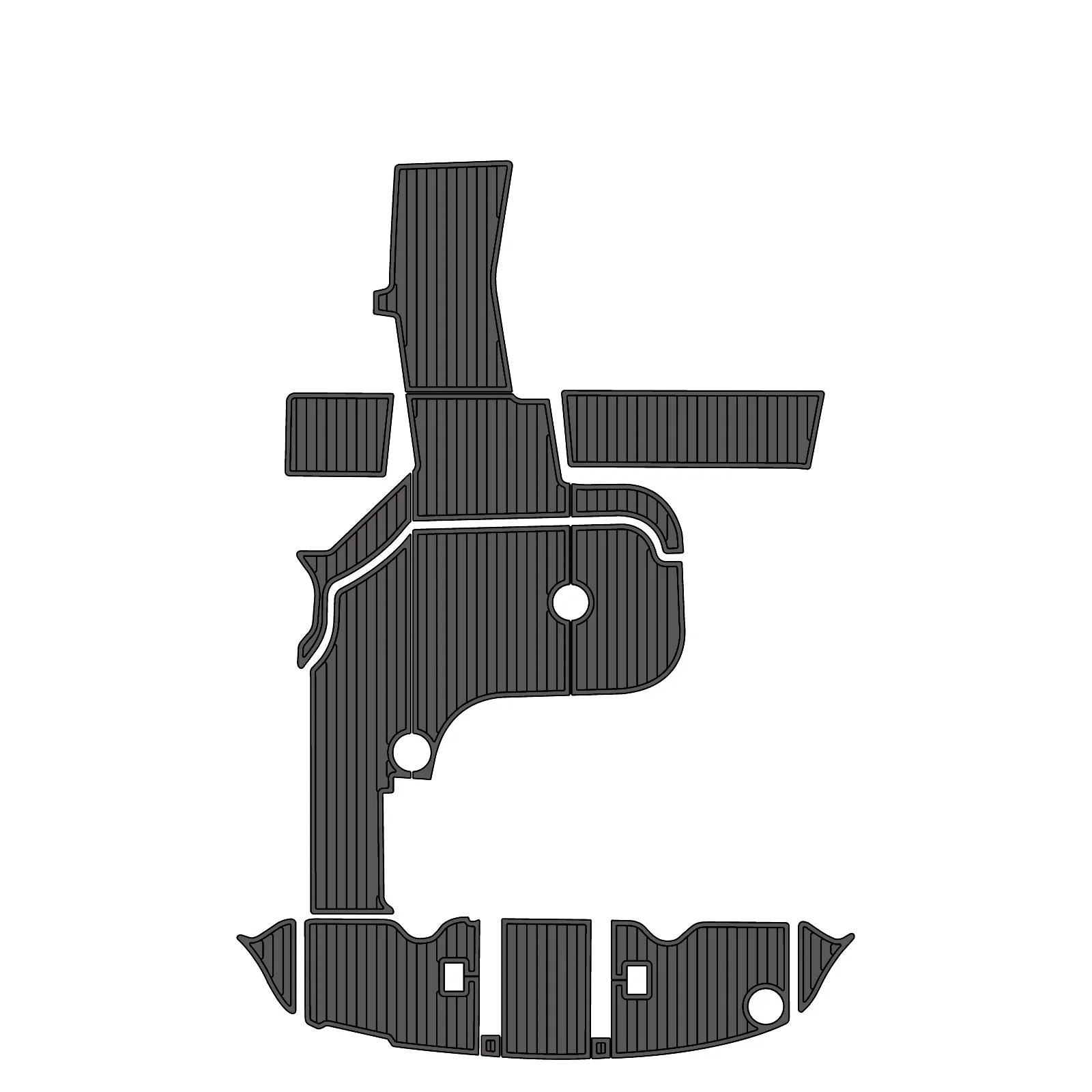 Sea Ray 34 Express – Custom EVA Foam Marine Flooring Kit - HXBYX