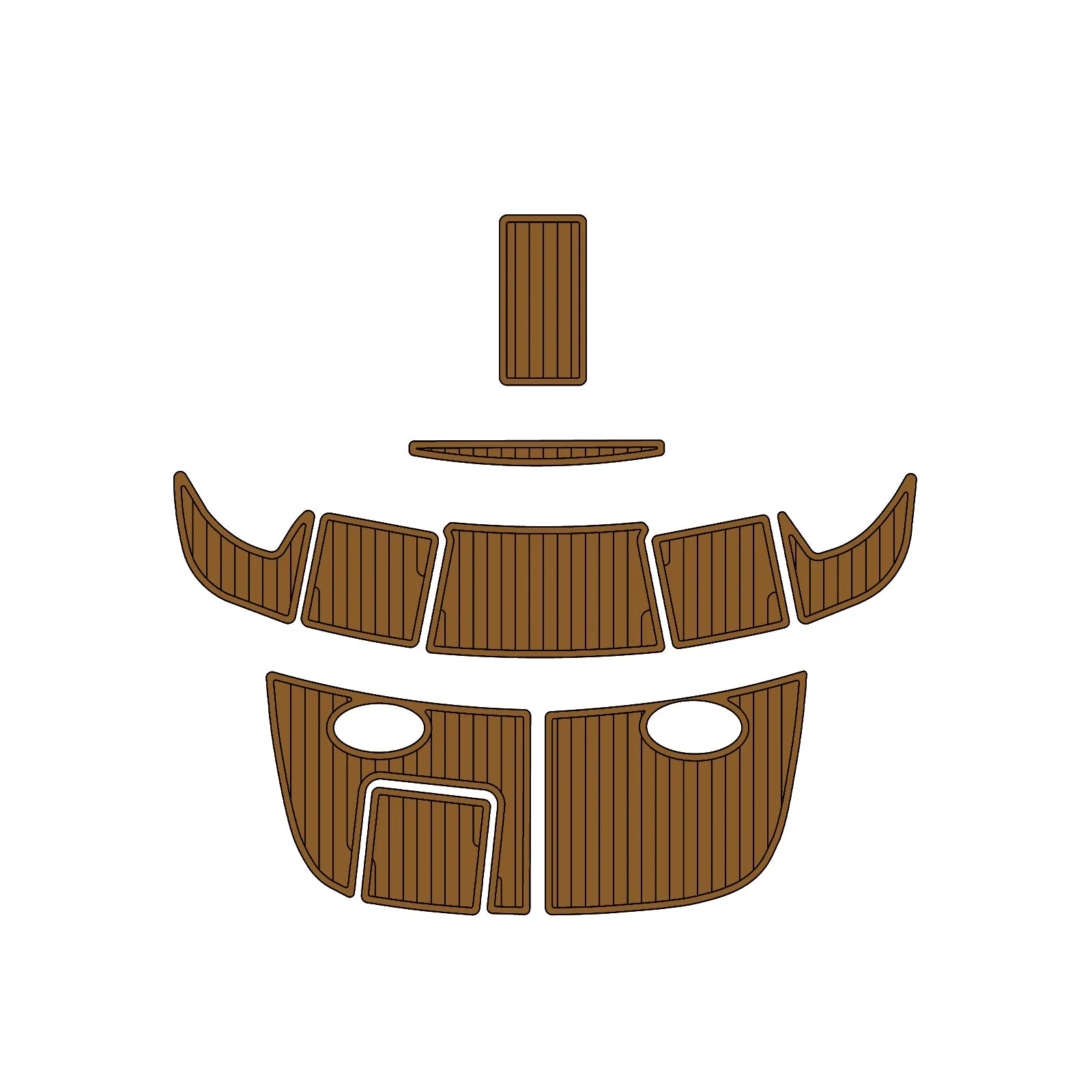 2007 | Sea Ray | 290 SS – Custom EVA Foam Marine Flooring Kit - HXBYX