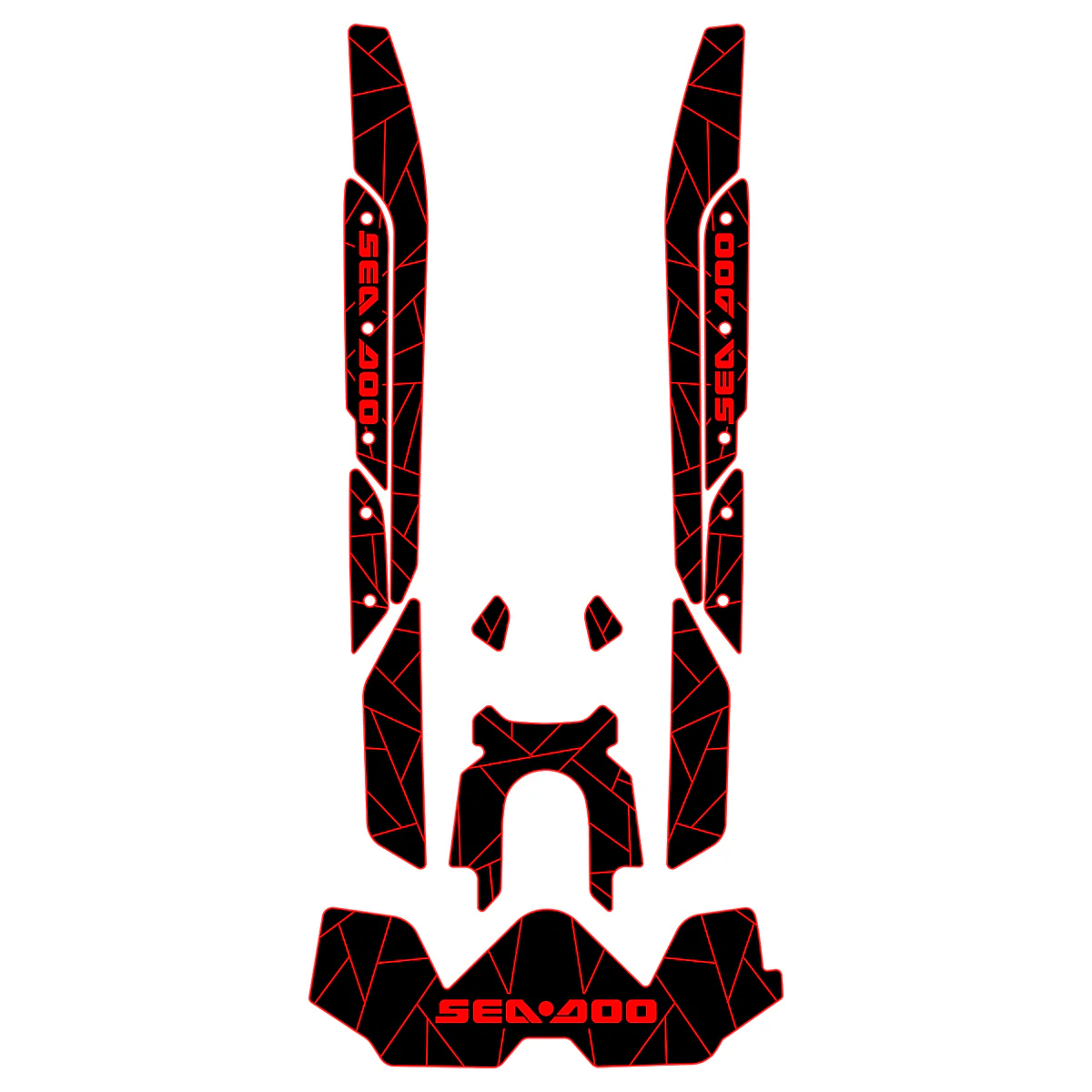 2021-2024 Sea-Doo RXT-X 300 / 325 - Custom EVA Foam Jet Ski Mats Kit - HXBYX