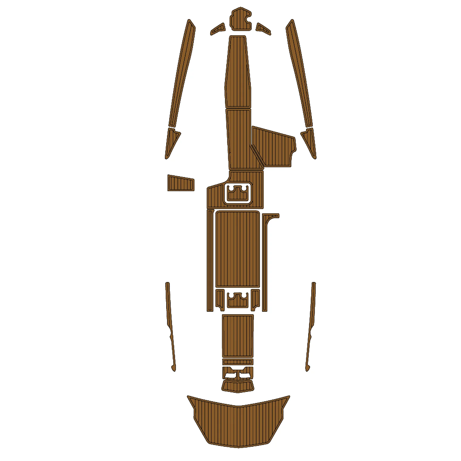 2018-2019 Malibu M235 – Custom EVA Foam Boat Flooring Kit - HXBYX