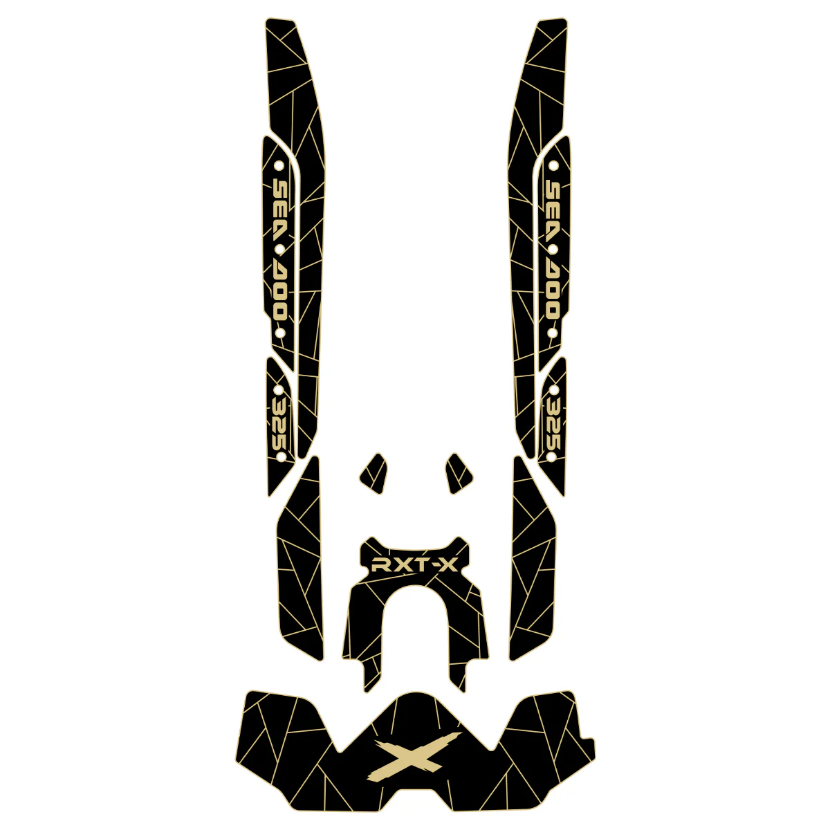 2021-2024 Sea-Doo RXT-X 300 / 325 - Custom EVA Foam Jet Ski Mats Kit - HXBYX