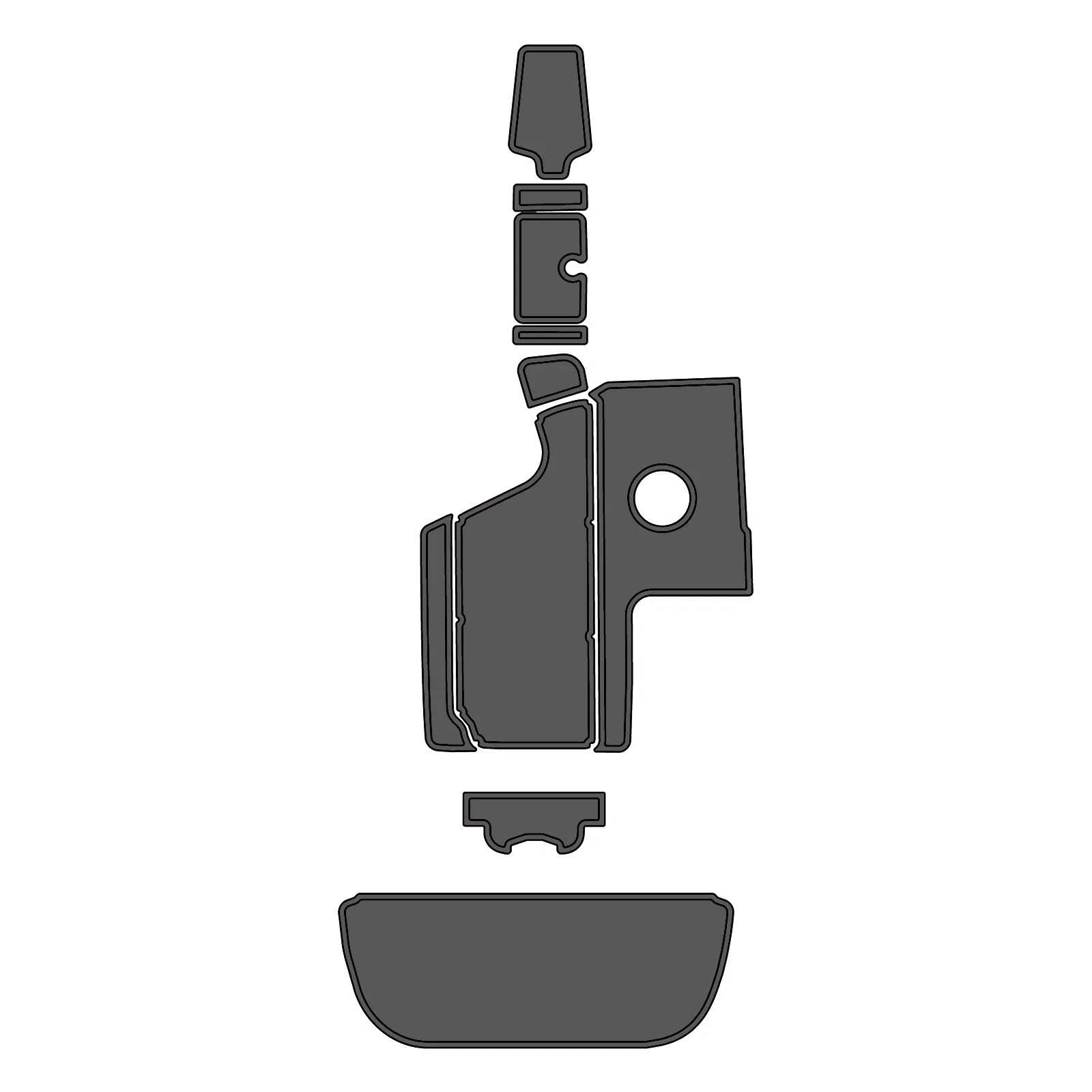 2013 Centurion Avalanche – Custom EVA Foam Boat Flooring Kit - HXBYX