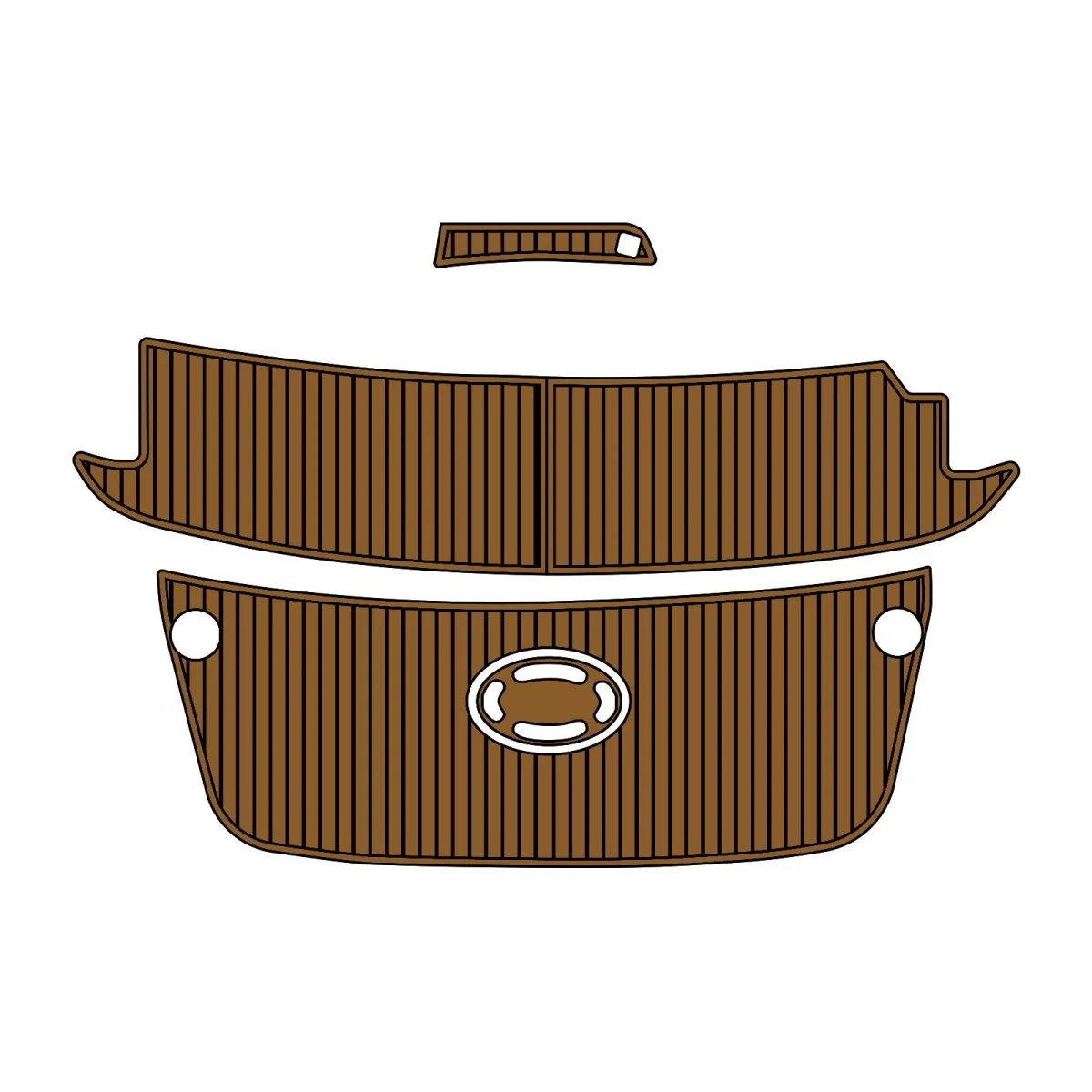 1995 Four Winns 240 - Premium Marine EVA Foam Deck Pads - HXBYX