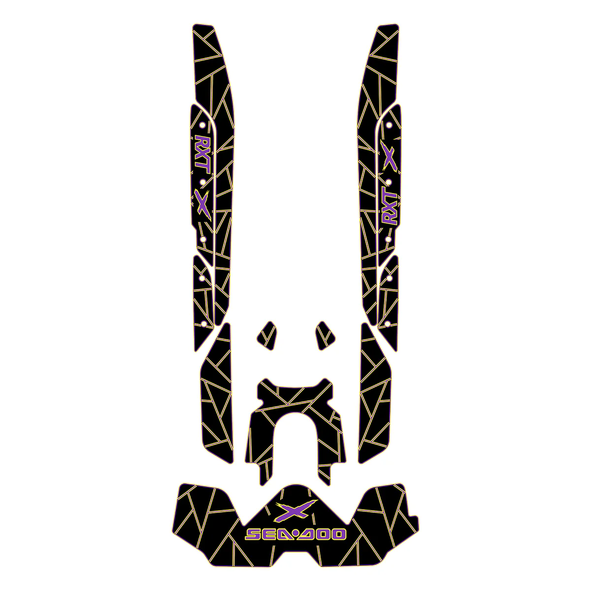 2019-2024 Sea-Doo RXT-X 300 / 325 - Custom EVA Foam Jet Ski Mats Kit - HXBYX