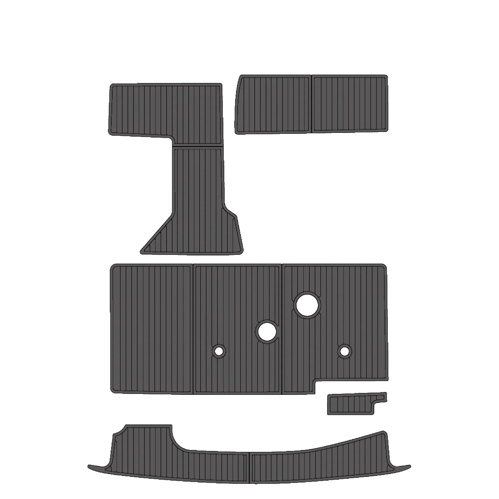 1997 | Sea Ray | 330 – Custom EVA Foam Marine Flooring Kit - HXBYX