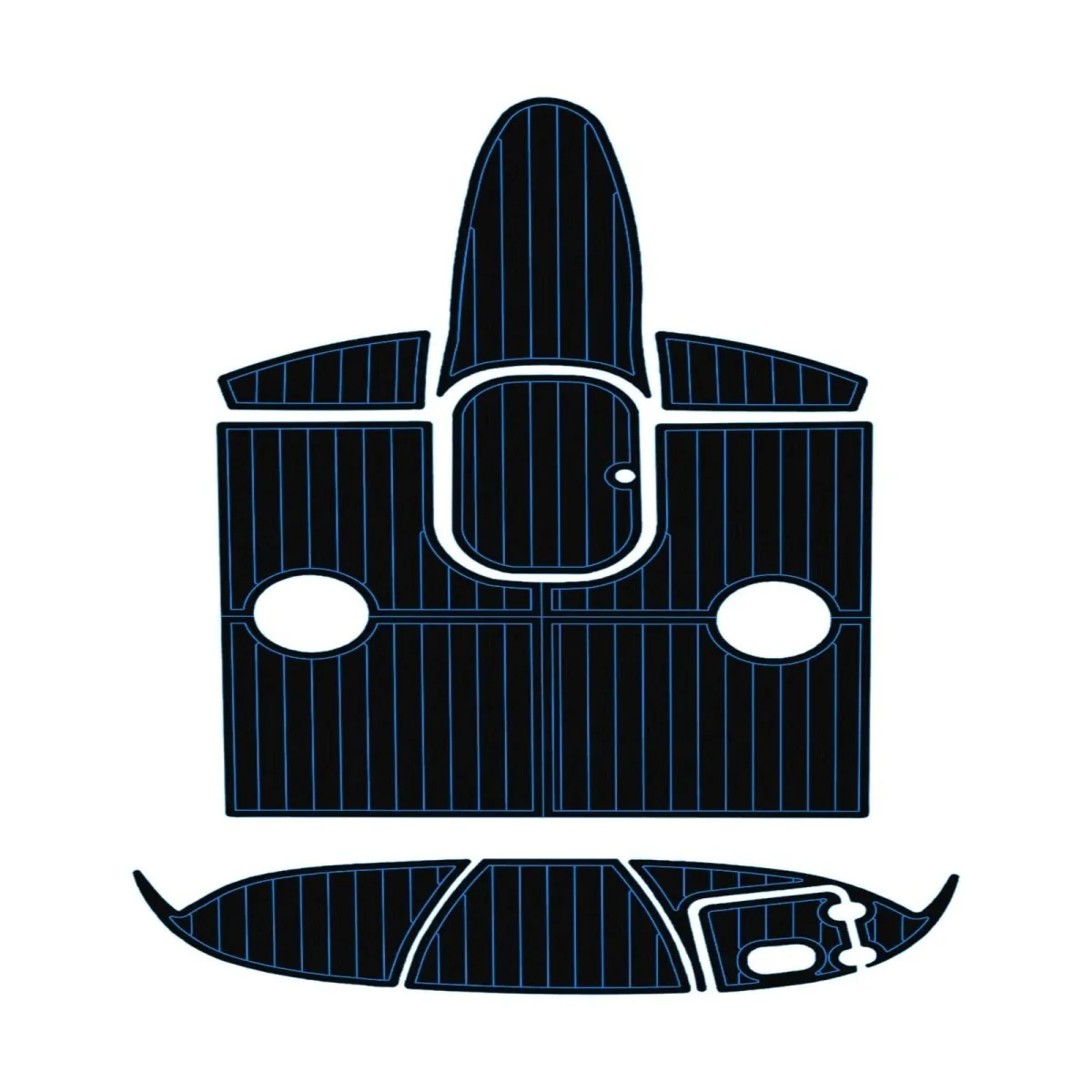 2005-2008 Four Winns H200 – Durable EVA Foam Boat Decking Kit - HXBYX