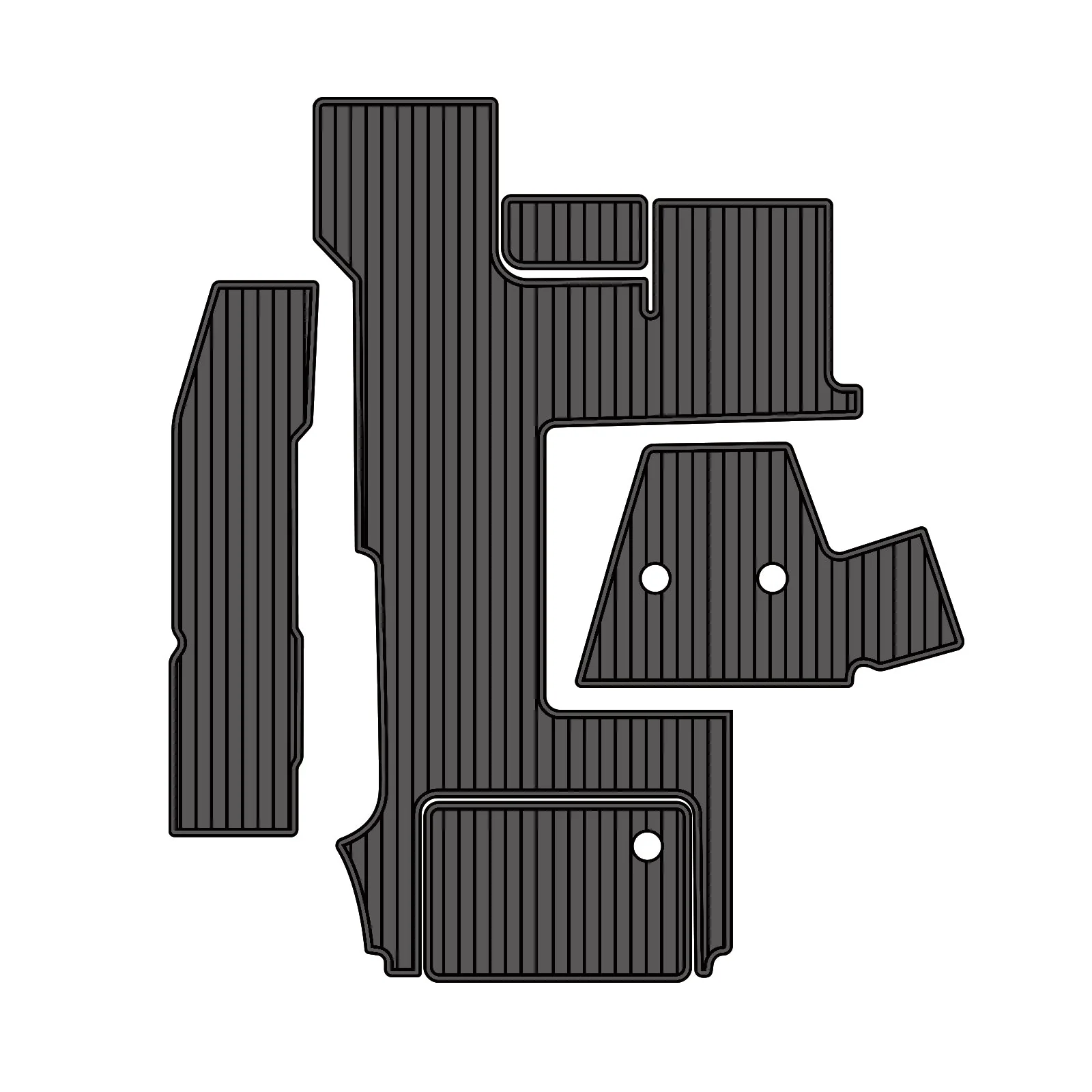 2008 Sea Ray 40 – Custom EVA Foam Marine Flooring Kit - HXBYX