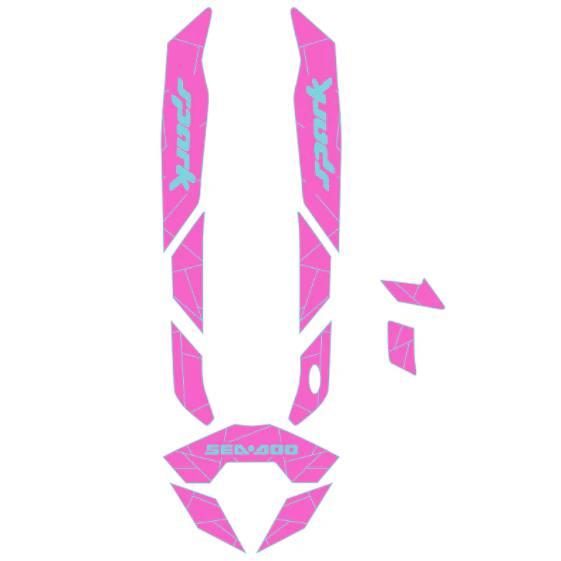 2021-2023 Sea-Doo Spark 3 Sitter - Custom EVA Foam Jet Ski Mats Kit - HXBYX