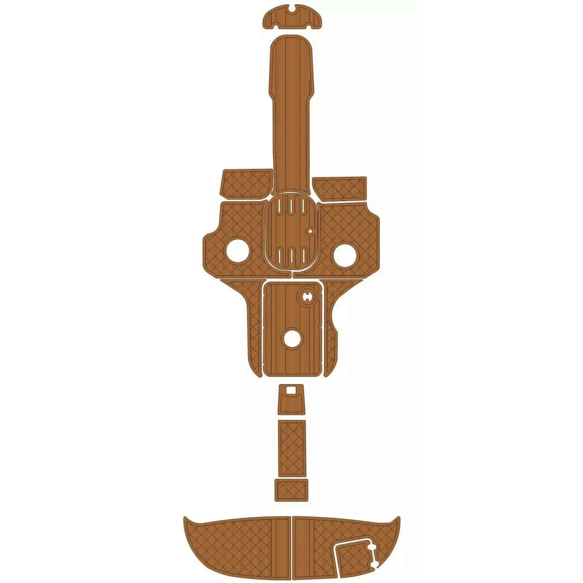 2011 Four Winns Horizon 240 - Luxury EVA Boat Decking Kit - HXBYX