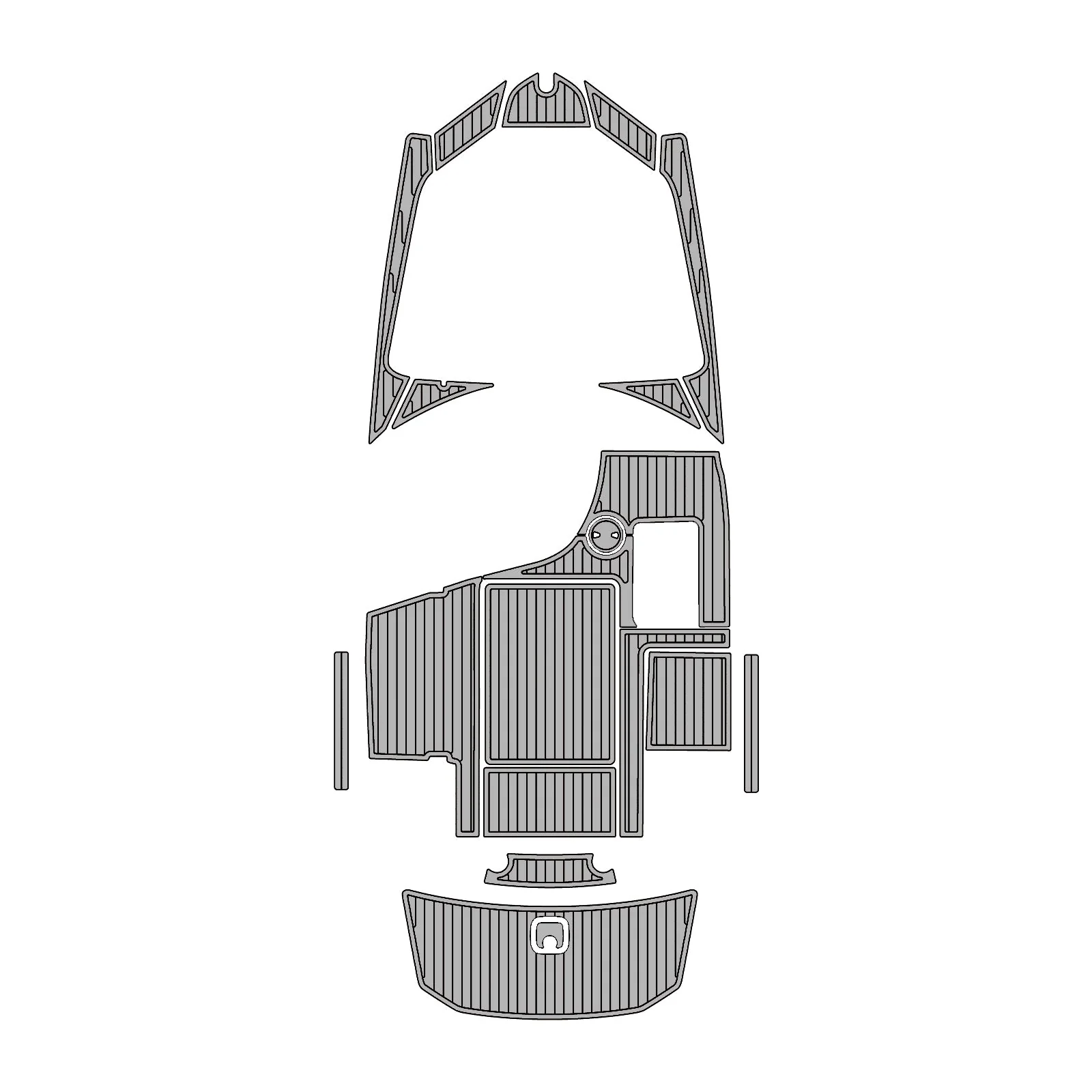 2008–2015 Axis A20 – Custom EVA Foam Marine Flooring Kit - HXBYX