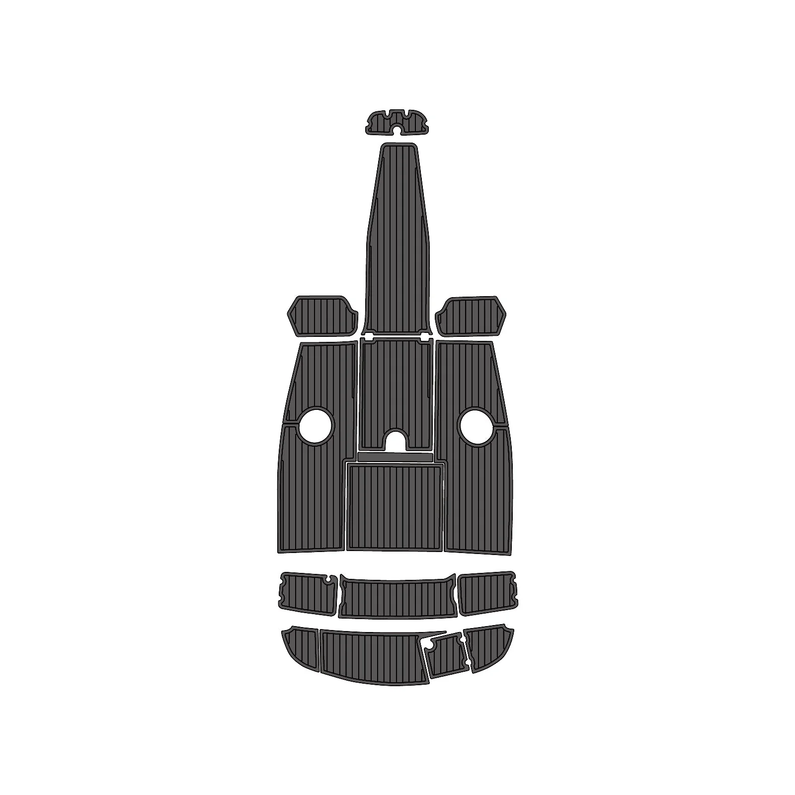 2003 | Chaparral | SS210 - Custom EVA Foam Marine Flooring Kit - HXBYX