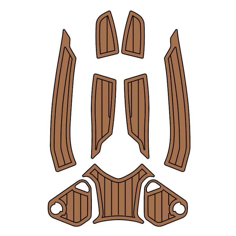 2010-2015 Sea-Doo RXT / RXT-X / Wake Pro 215 - Custom EVA Foam Jet Ski Deck Mats Kit - HXBYX