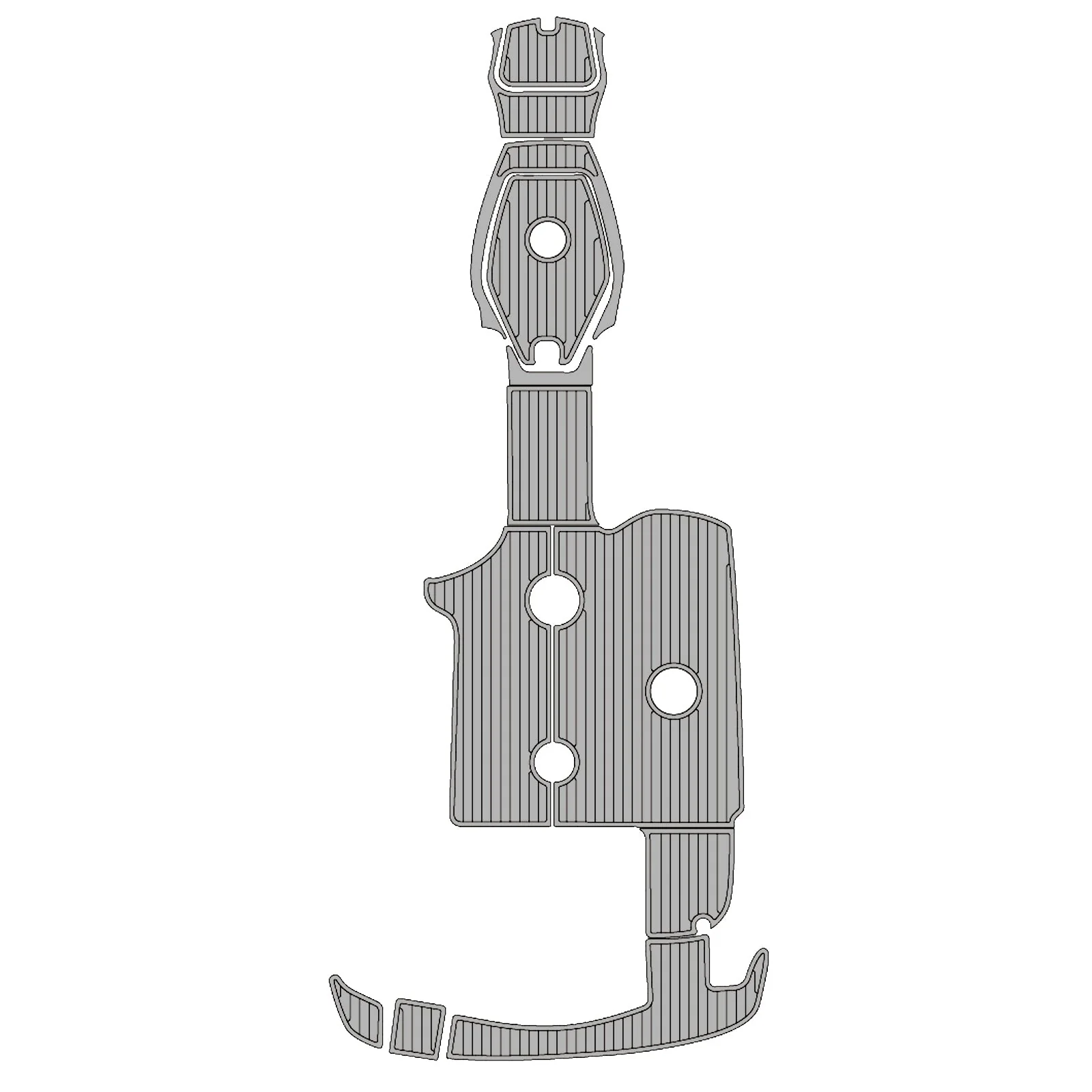 1999 | Sea Ray | Sundeck – Custom EVA Foam Marine Flooring Kit - HXBYX