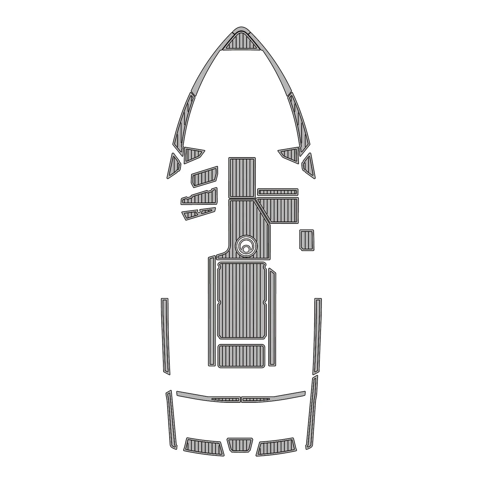 2018–2021 Axis T22 – Custom EVA Foam Marine Flooring Kit - HXBYX