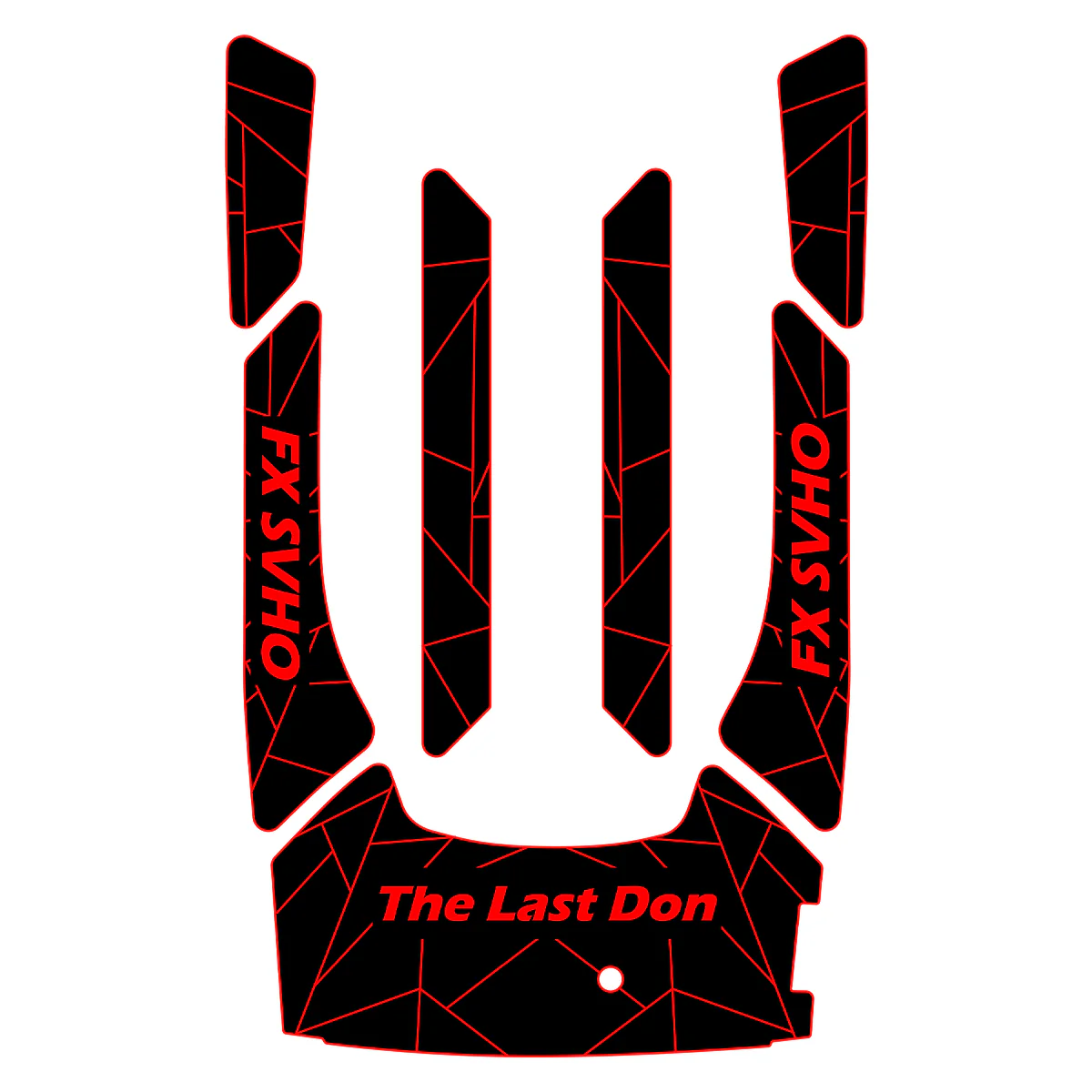 2012-2018 Yamaha FX SVHO / FX SHO - Custom EVA Foam Jet Ski Mats Kit - HXBYX