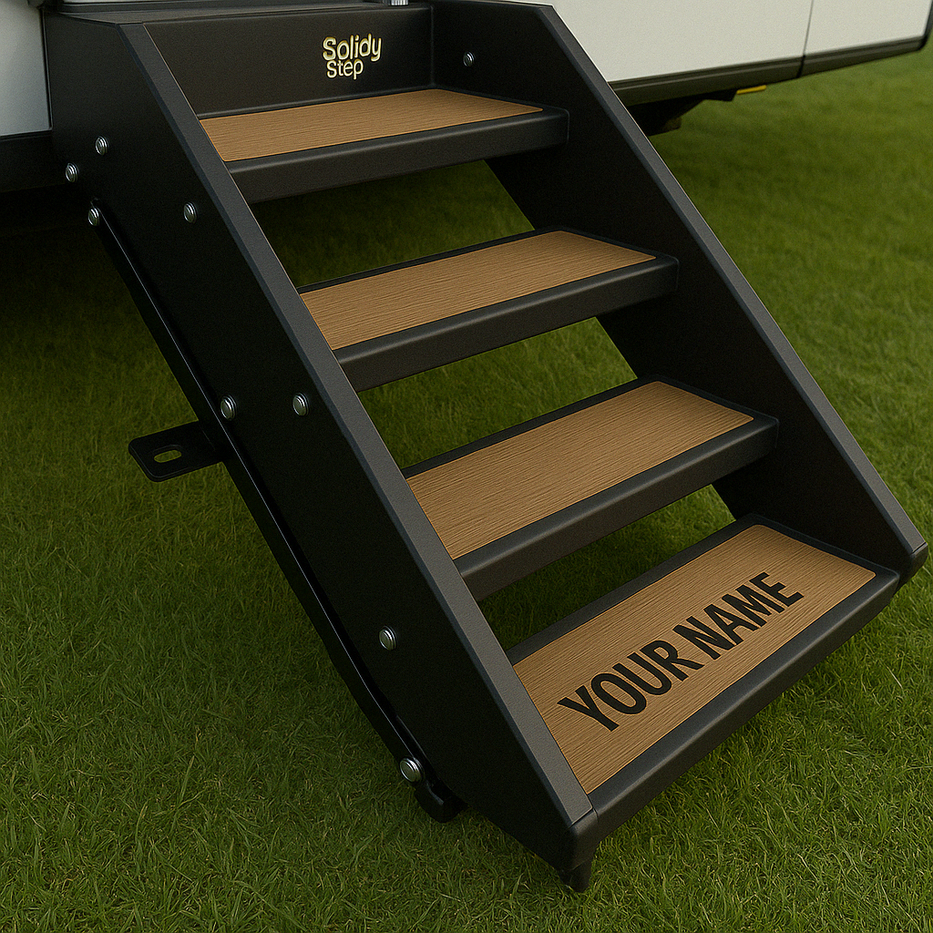 Custom Camper & Toy Hauler Step Pads - HXBYX