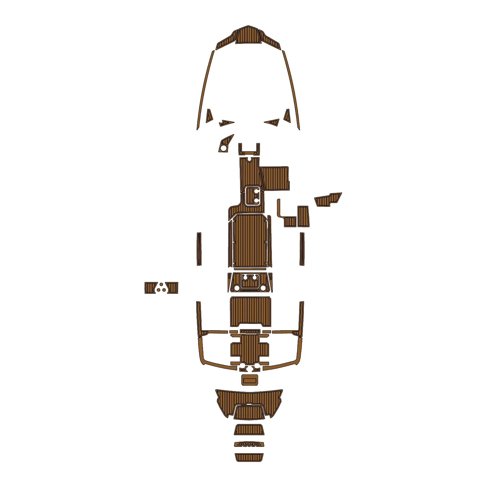 2021 Malibu M220 – Custom EVA Foam Boat Flooring Kit - HXBYX
