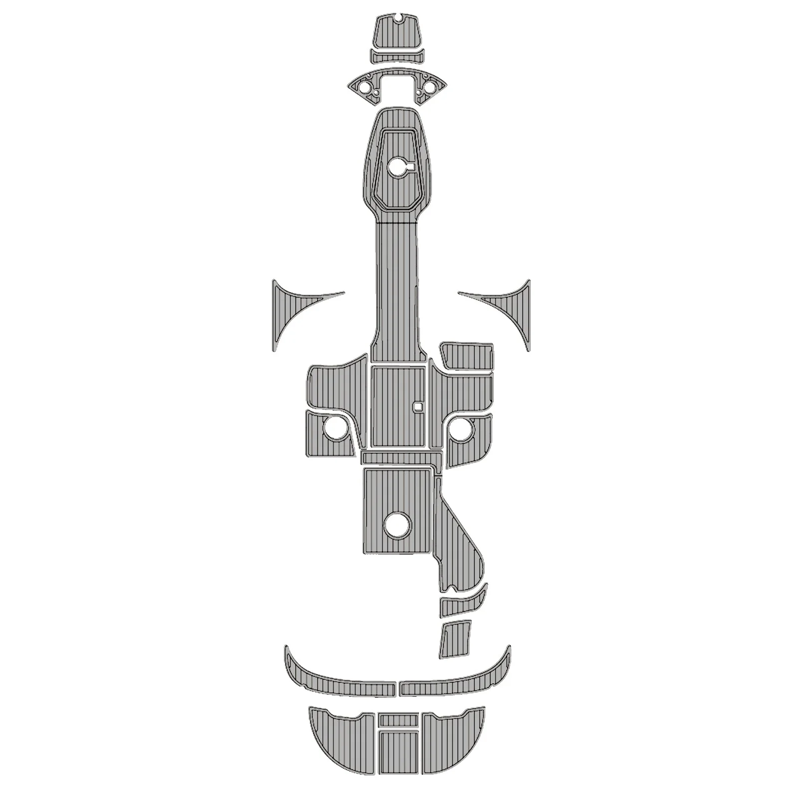 2004 | Sea Ray | 240 – Custom EVA Foam Marine Flooring Kit - HXBYX